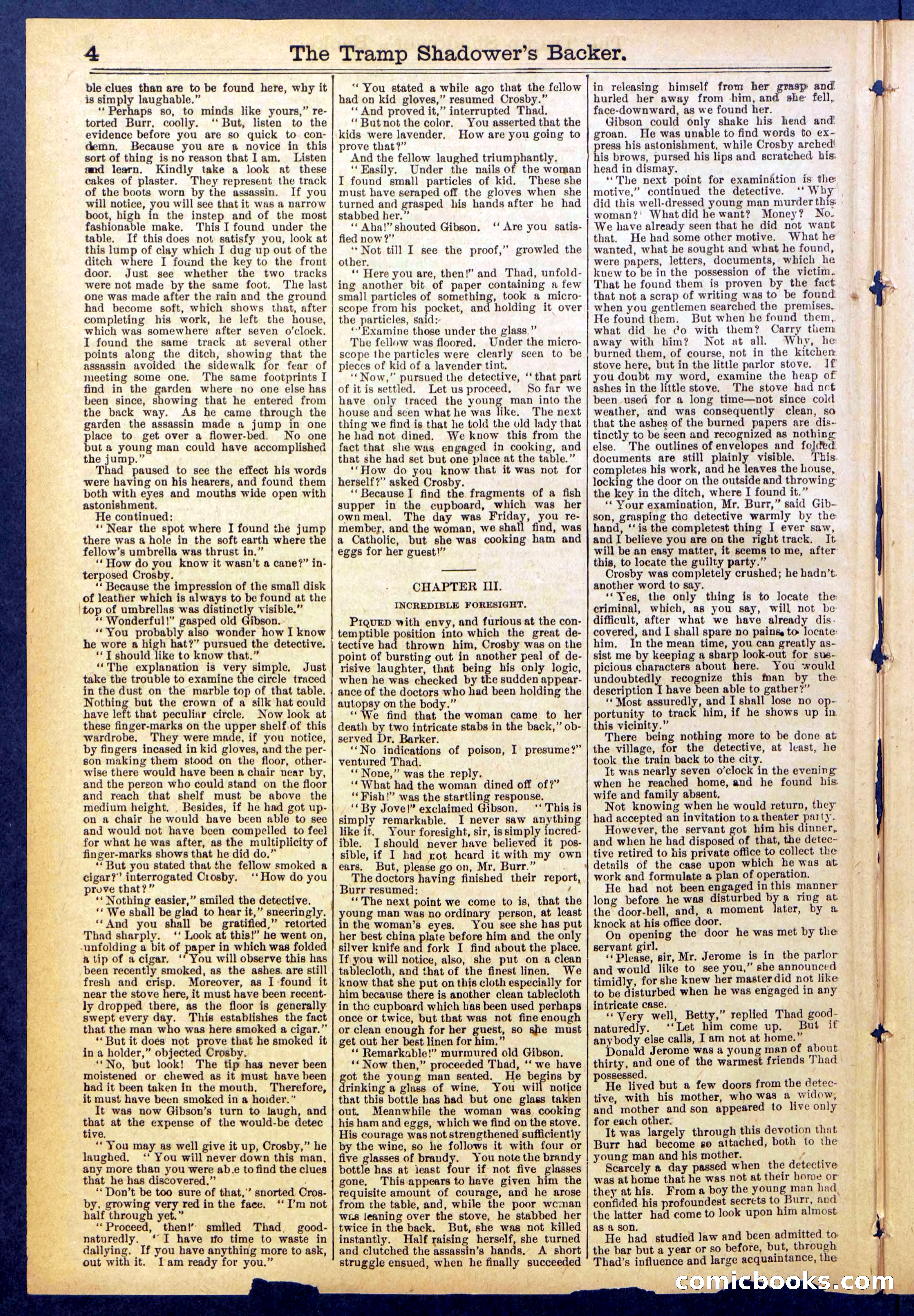The Tramp Shadower's Backer — page 4 of 32