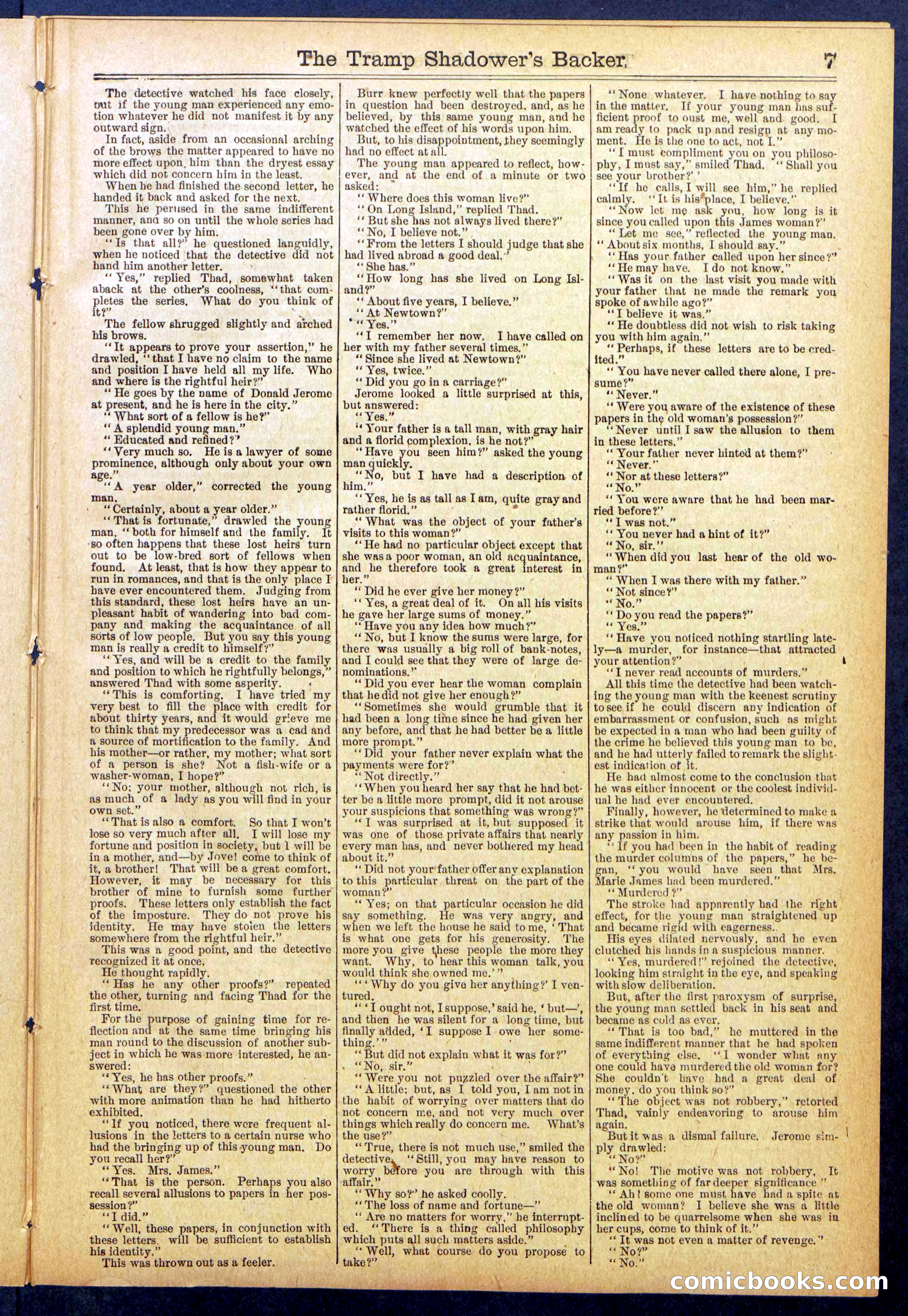 The Tramp Shadower's Backer — page 7 of 32