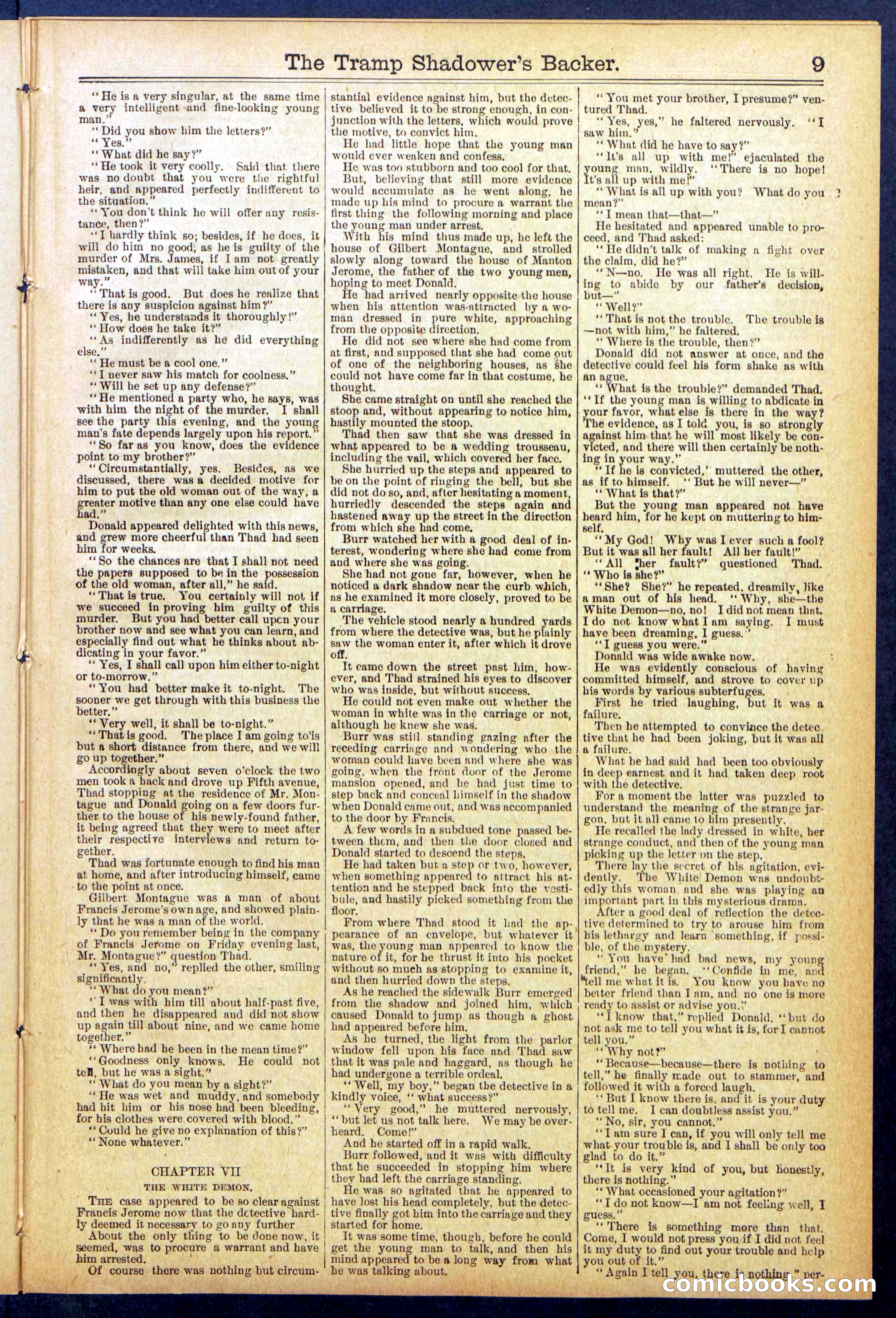The Tramp Shadower's Backer — page 9 of 32