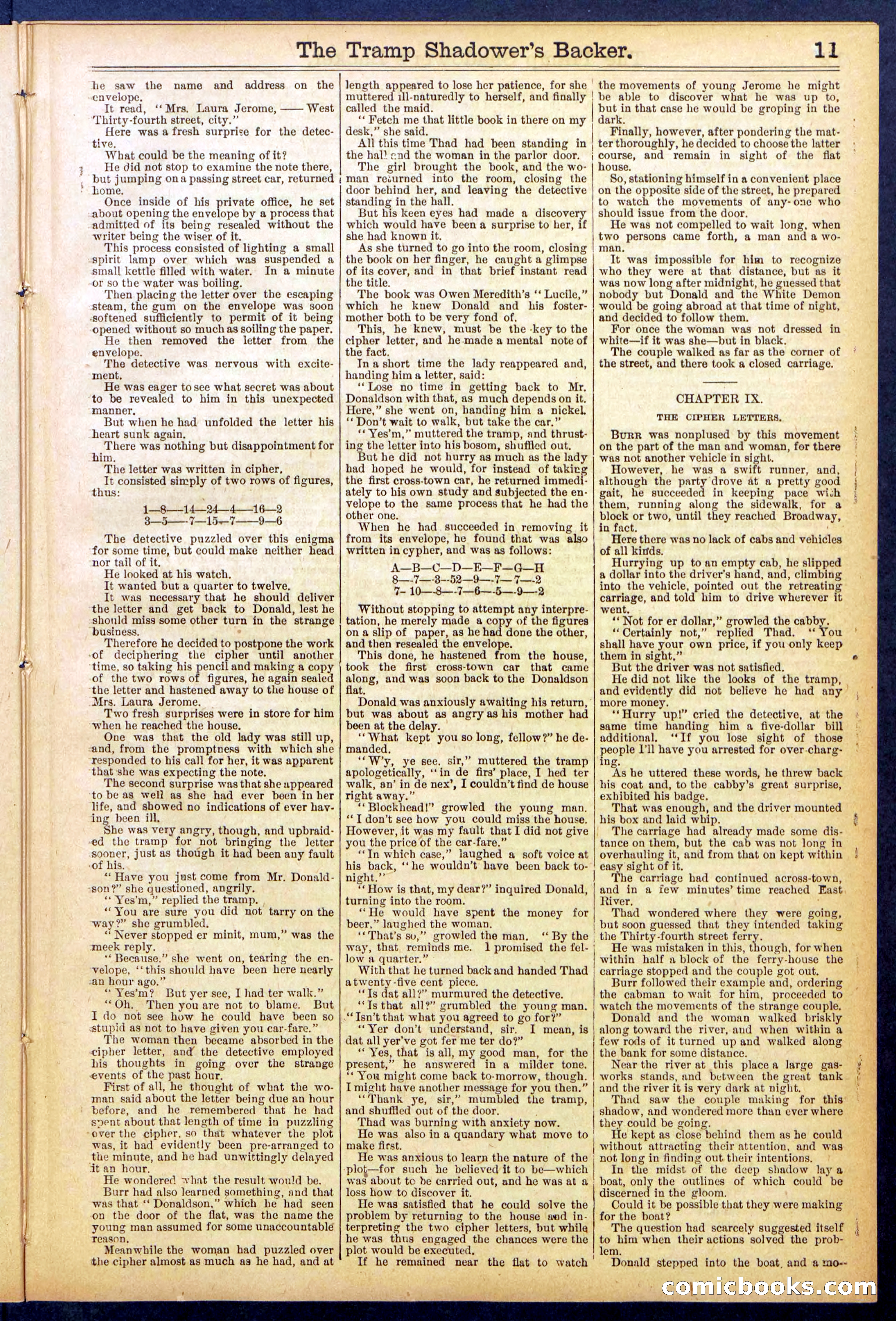 The Tramp Shadower's Backer — page 11 of 32