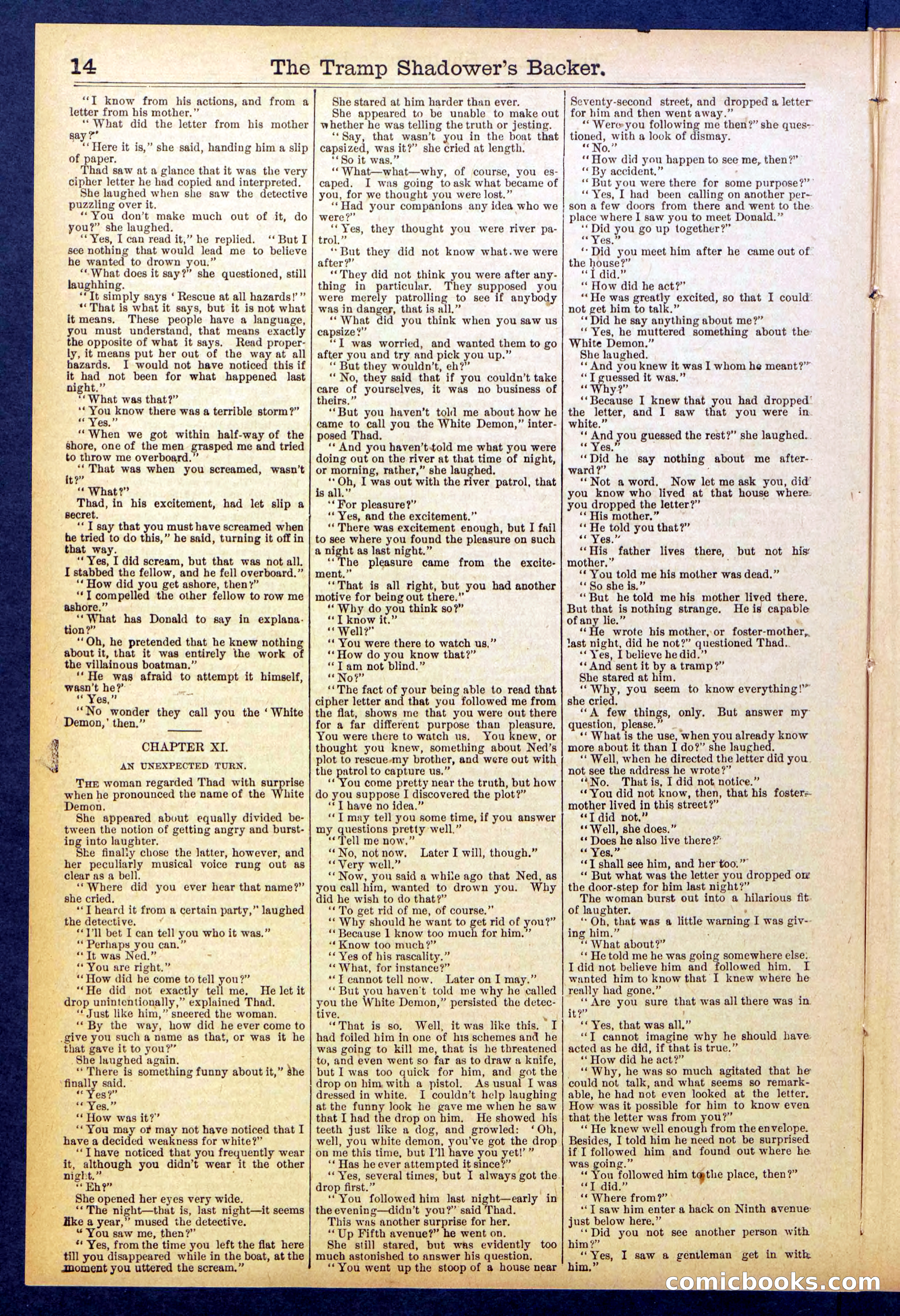 The Tramp Shadower's Backer — page 14 of 32
