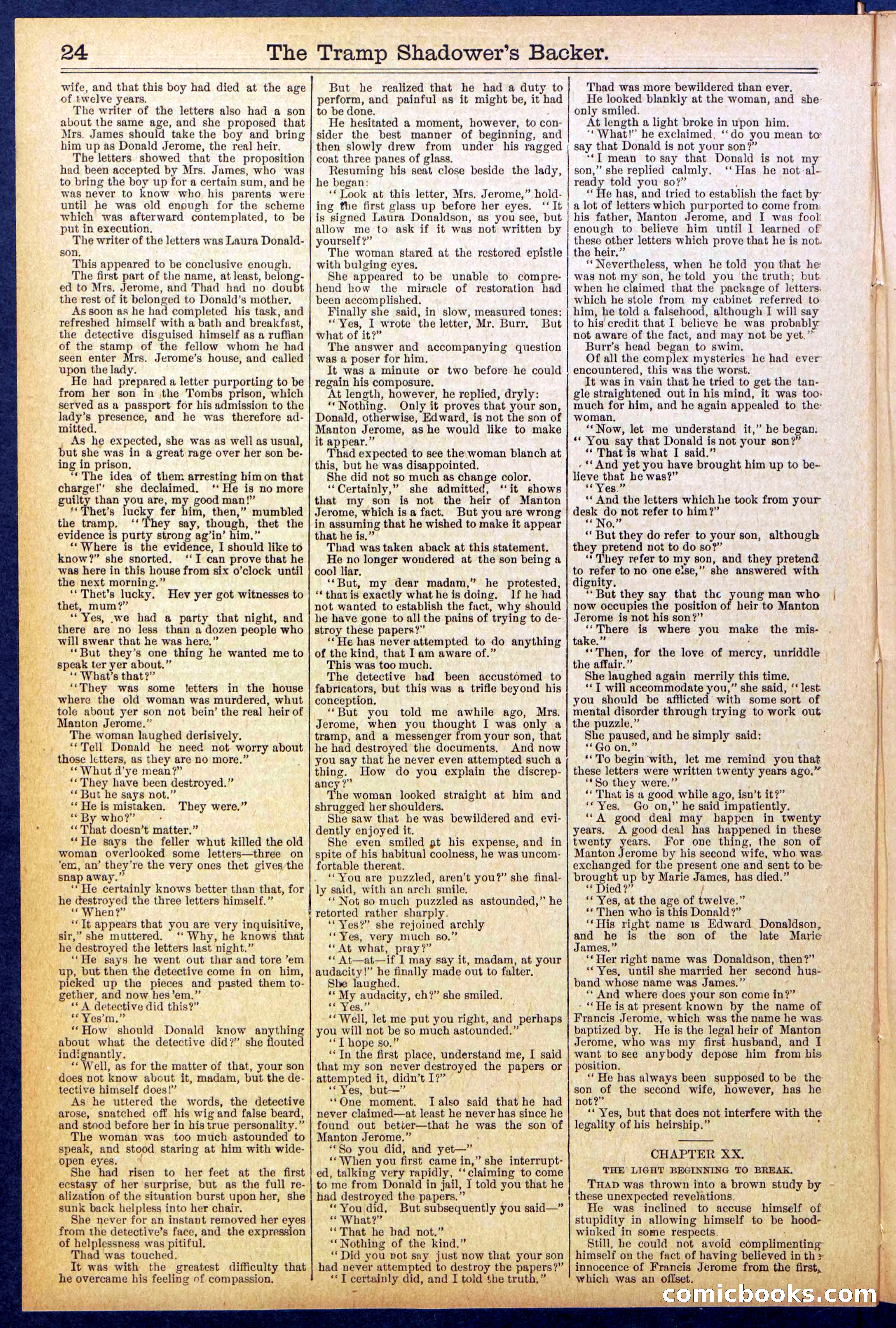 The Tramp Shadower's Backer — page 24 of 32