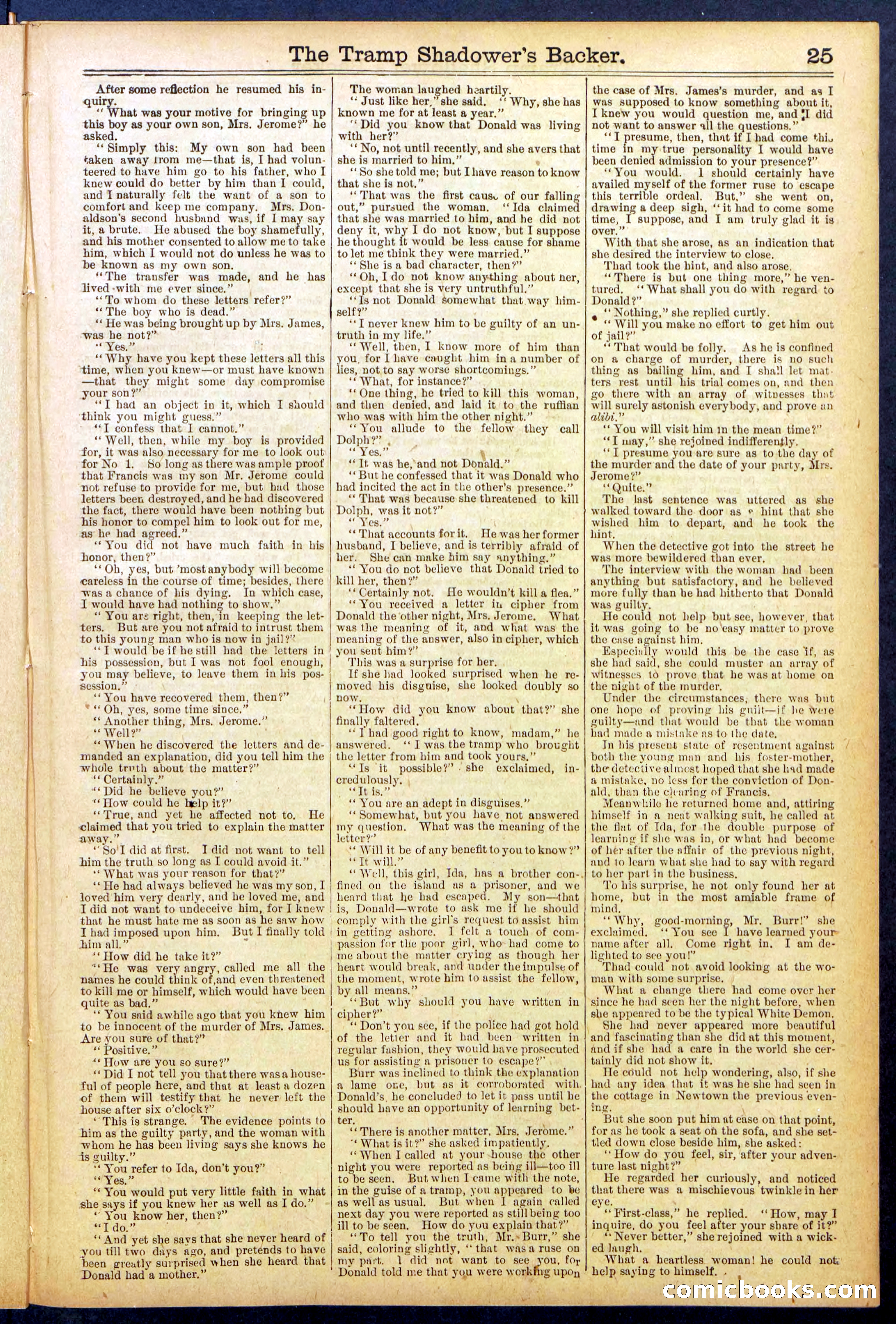 The Tramp Shadower's Backer — page 25 of 32