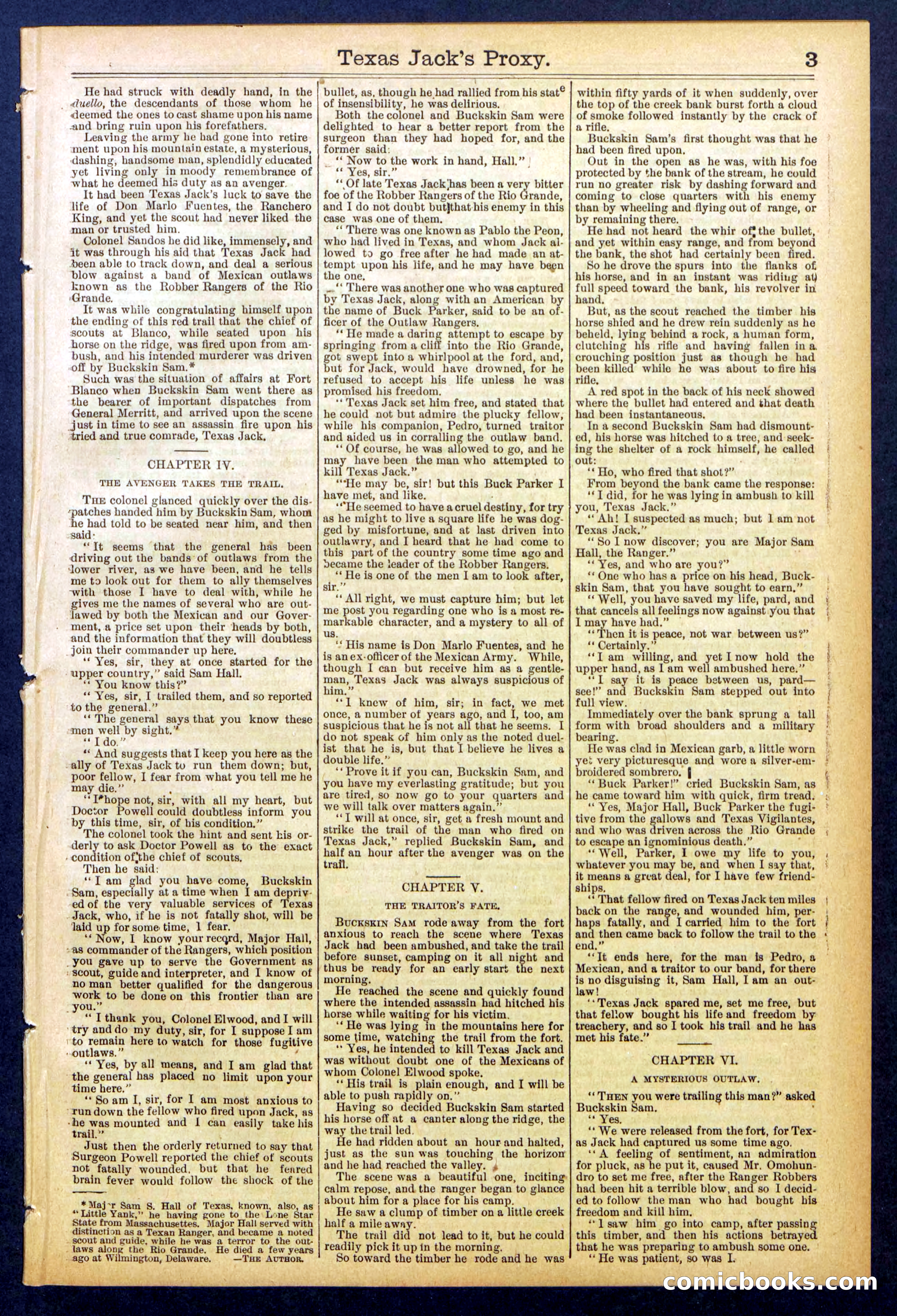 The Ranch King Dead-Shot; or, Texas Jack's Proxy — page 3 of 32