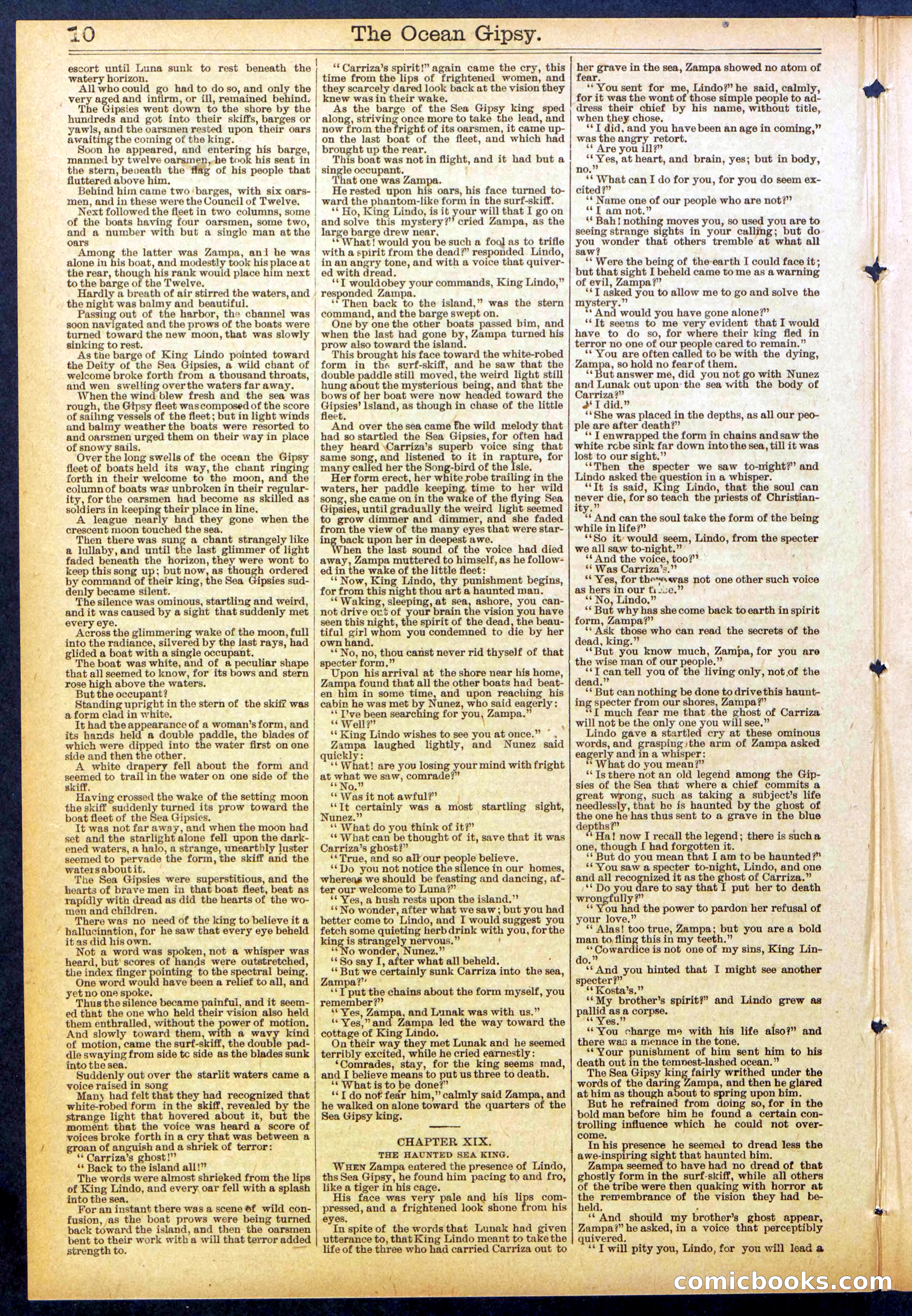 The Ocean Gipsy; or, Cruiser Kostas' Hunt Down — page 10 of 32
