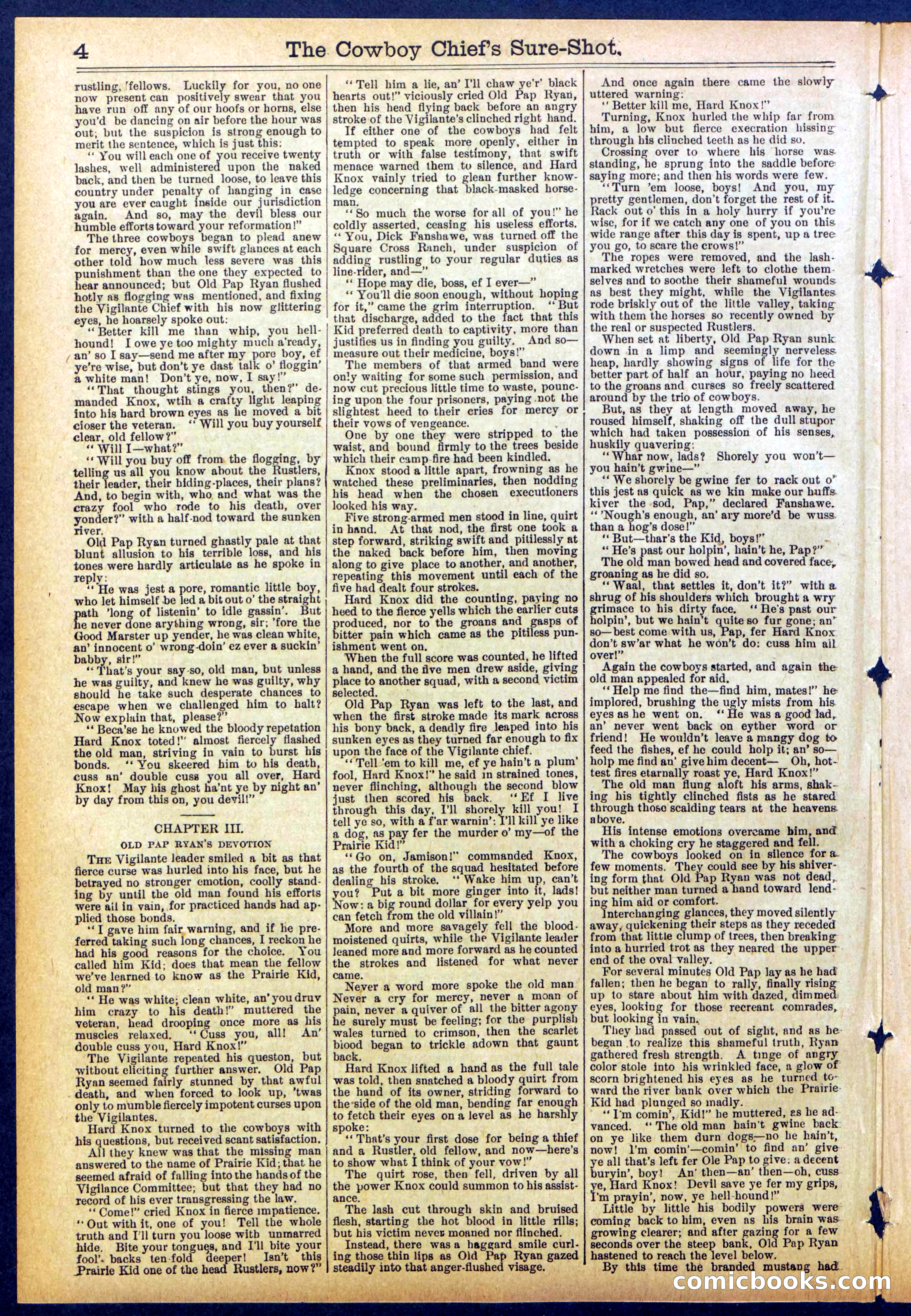 Beadle's Dime Library No. 855 — page 4 of 32