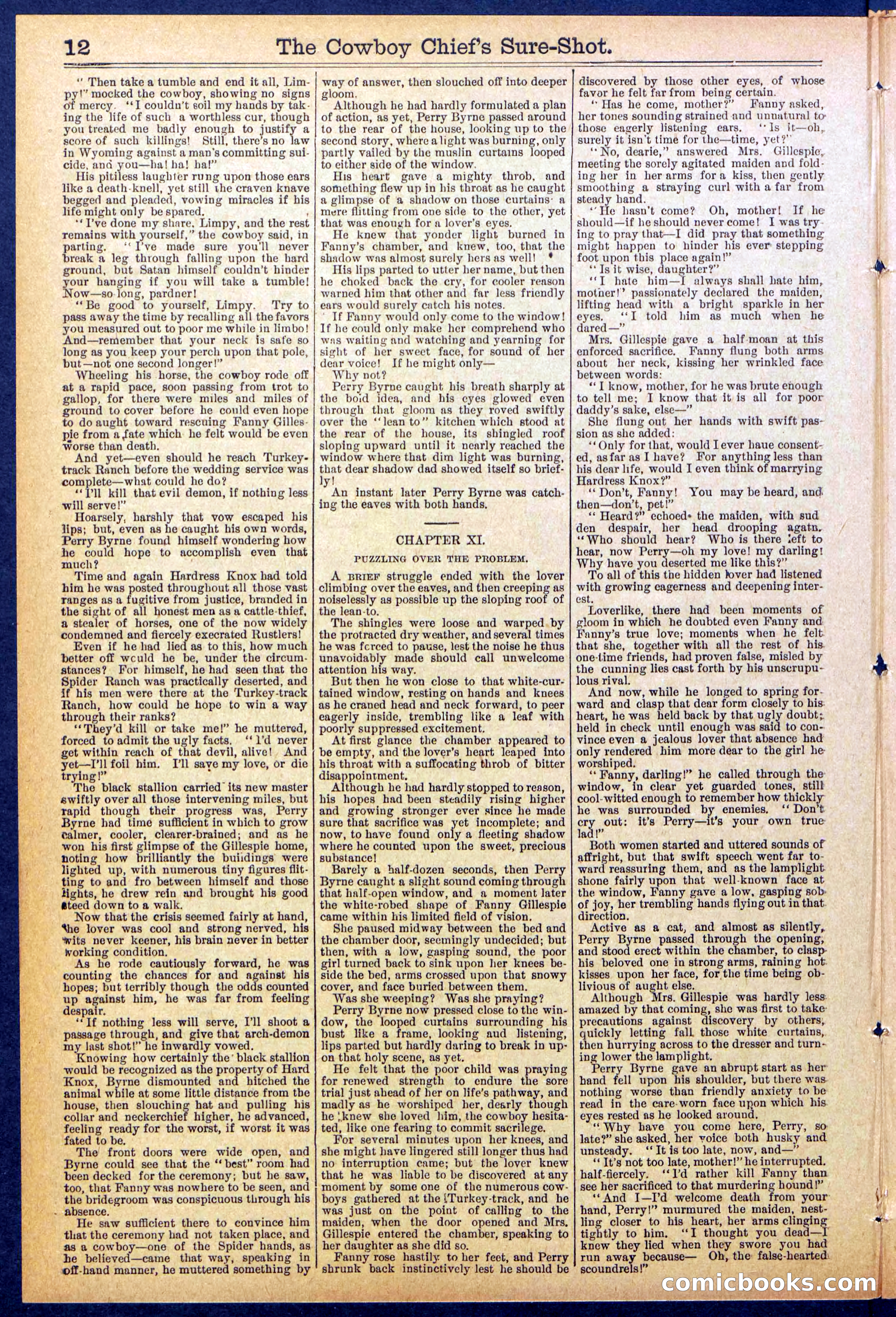 Beadle's Dime Library No. 855 — page 12 of 32