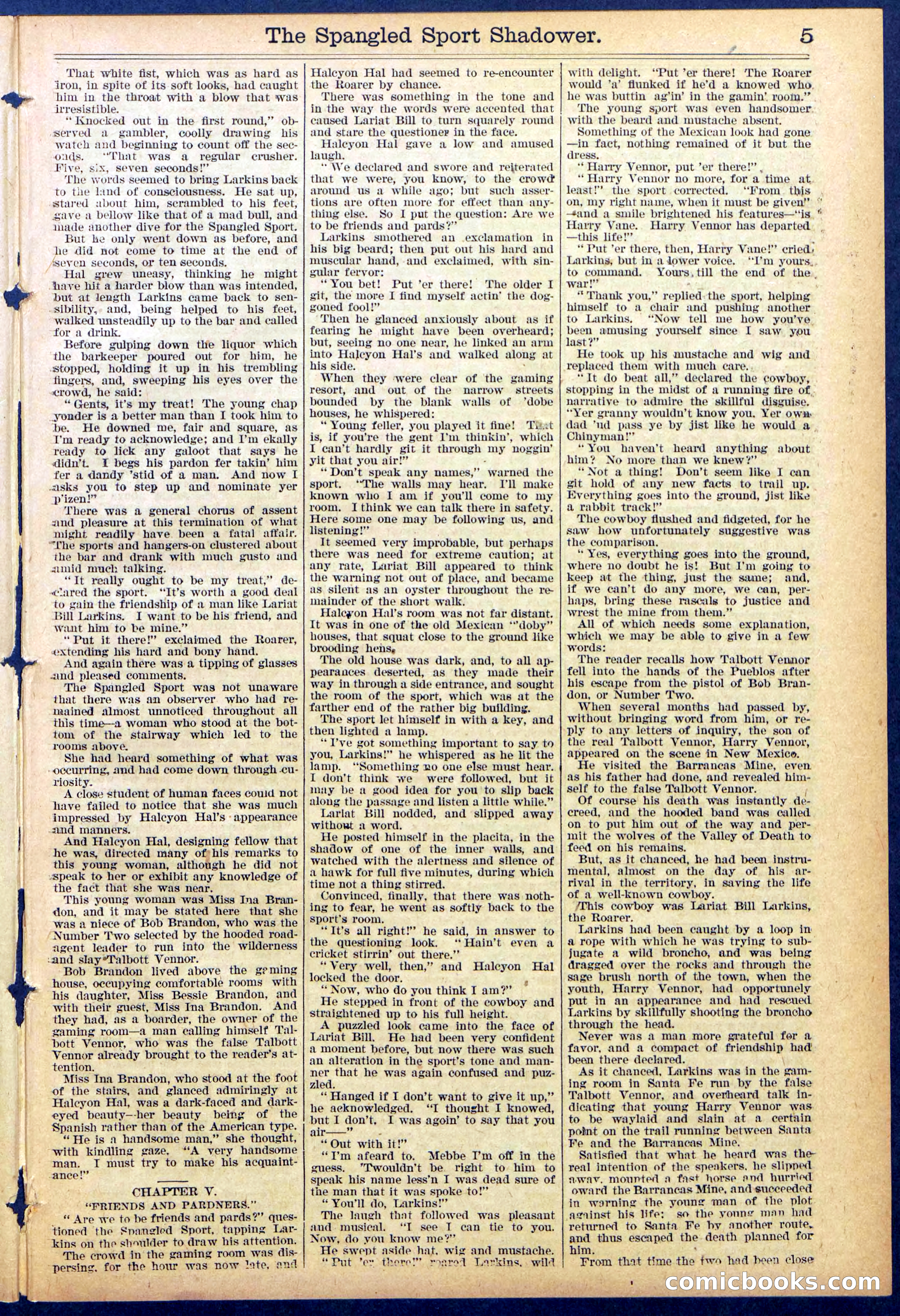 Beadle's Dime New York Library No. 860 — page 5 of 32