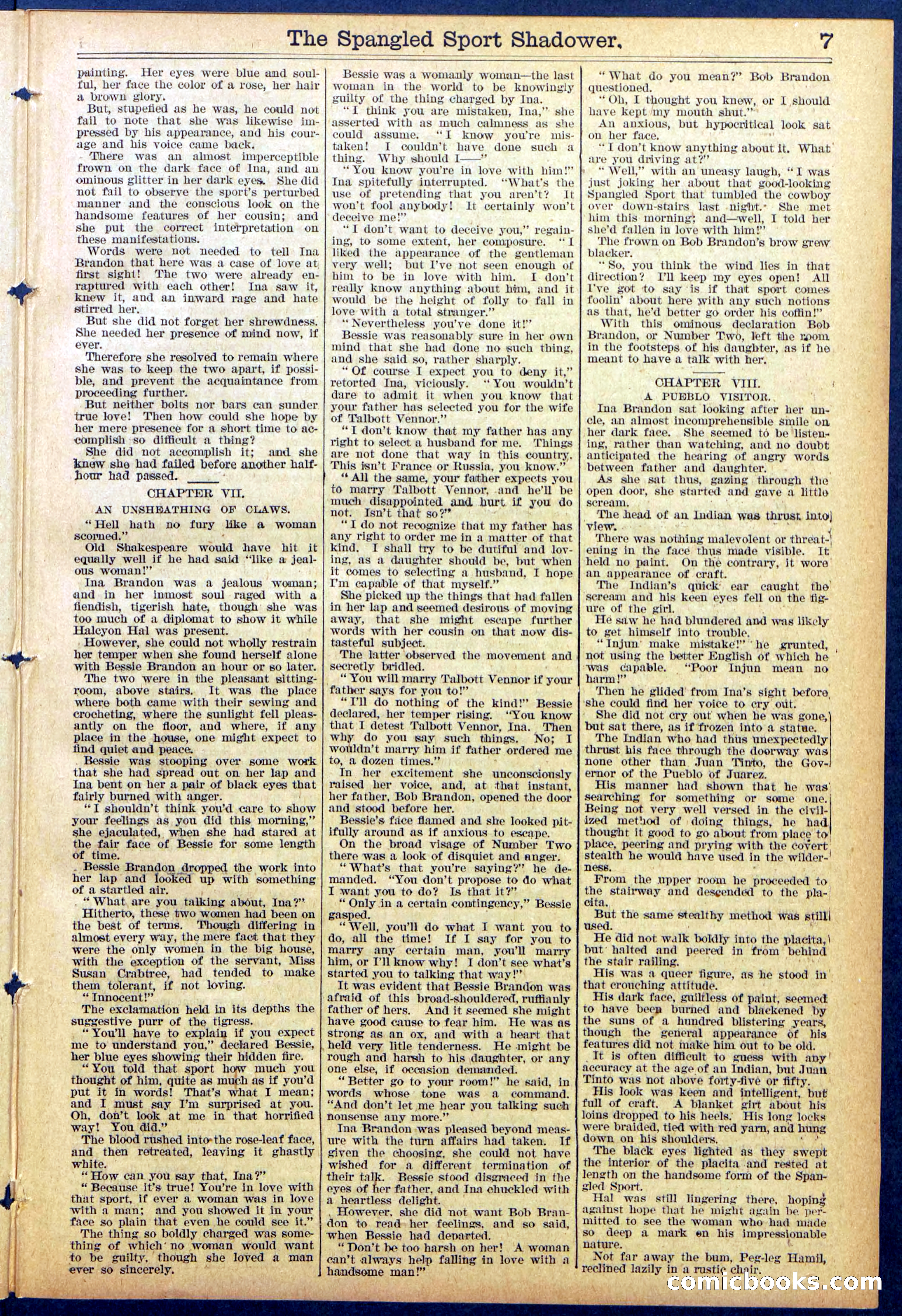 Beadle's Dime New York Library No. 860 — page 7 of 32