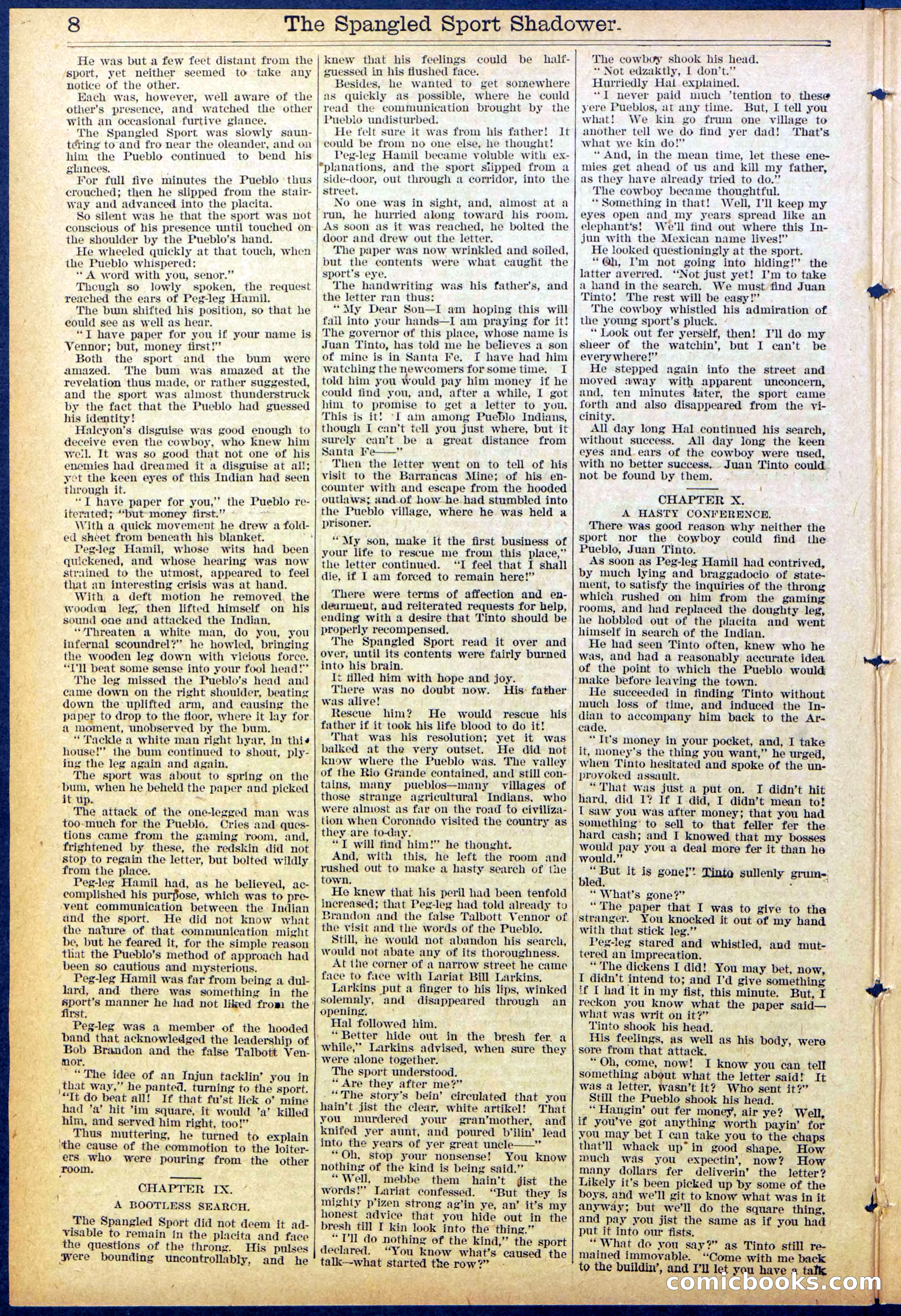 Beadle's Dime New York Library No. 860 — page 8 of 32