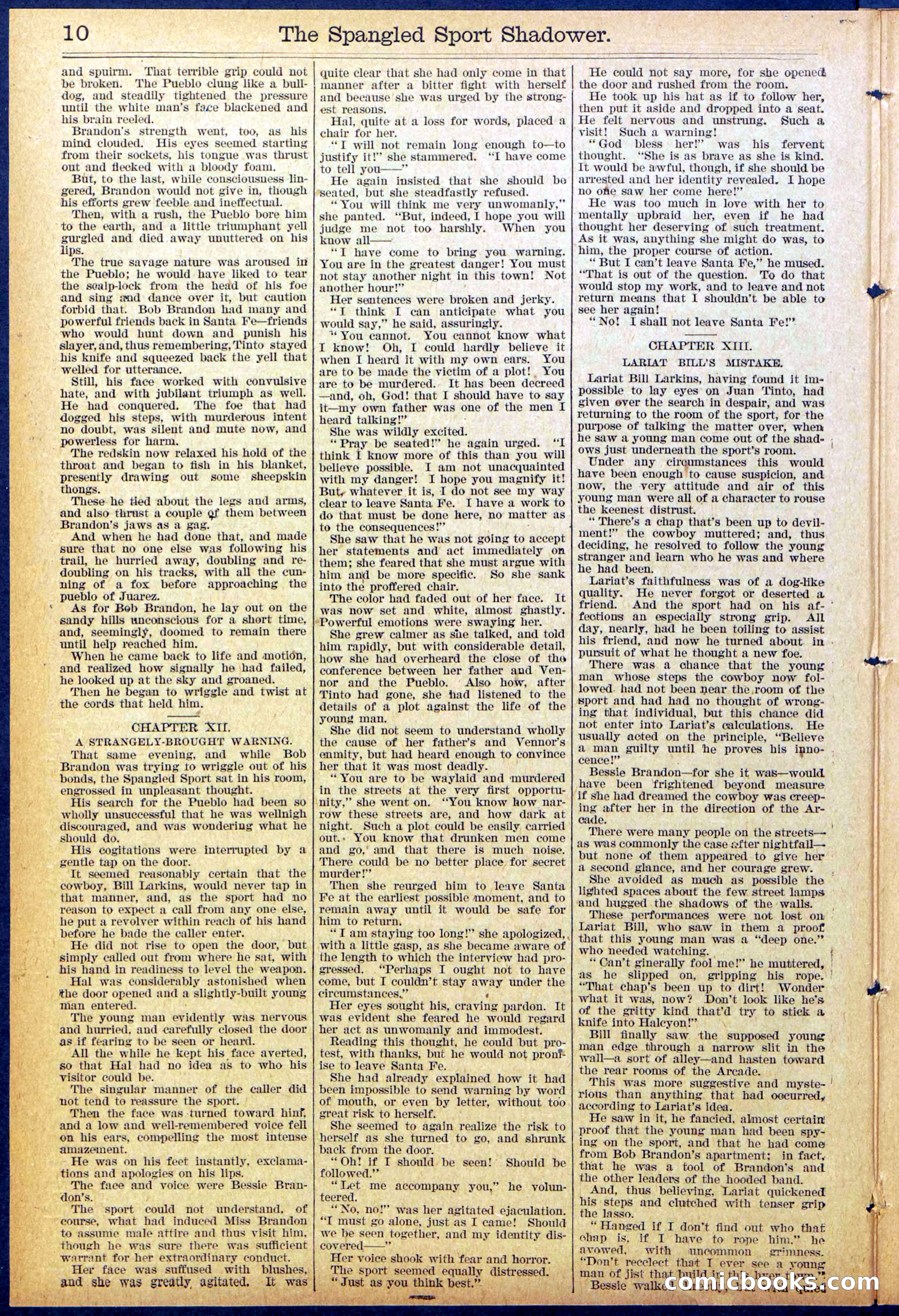 Beadle's Dime New York Library No. 860 — page 10 of 32