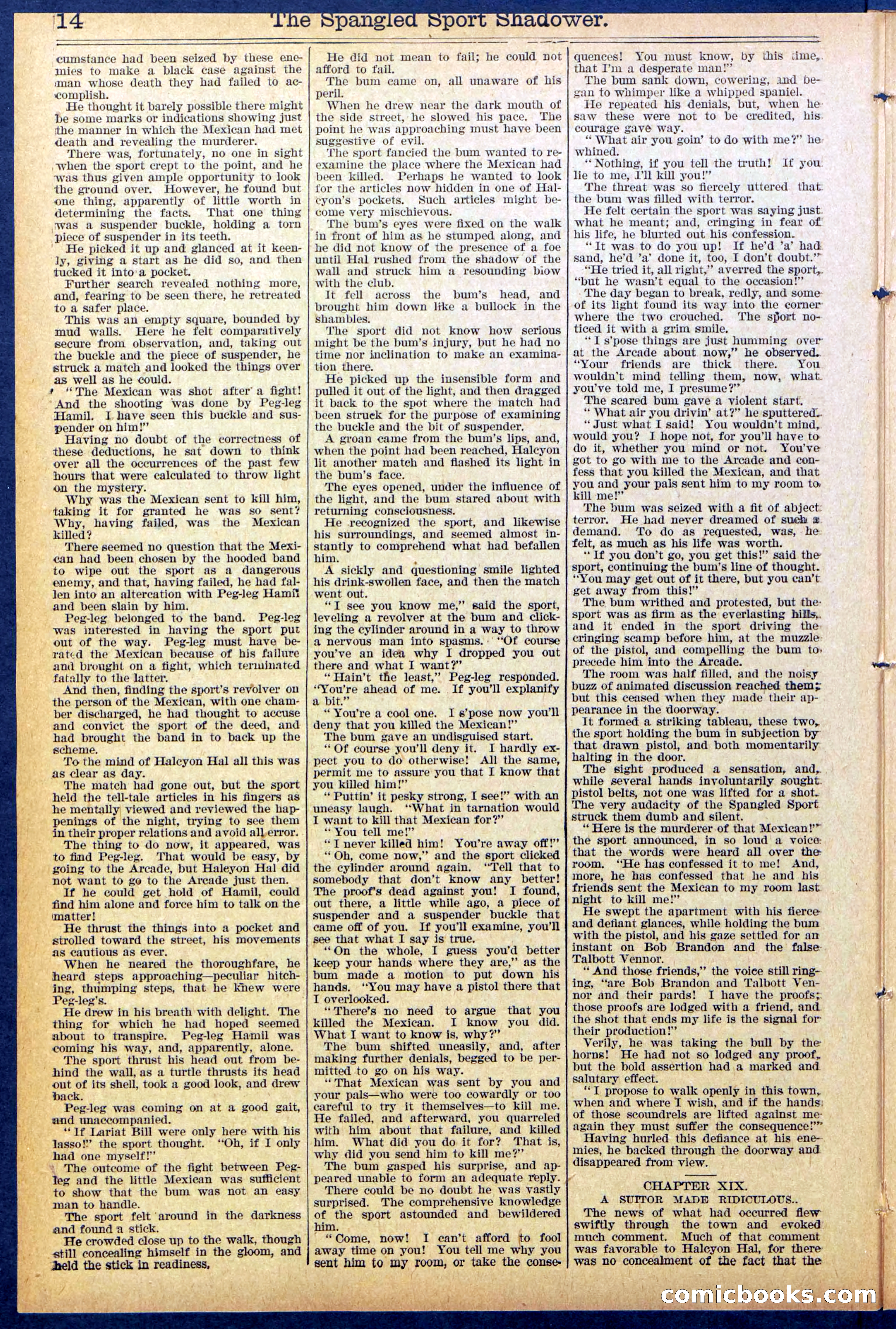 Beadle's Dime New York Library No. 860 — page 14 of 32