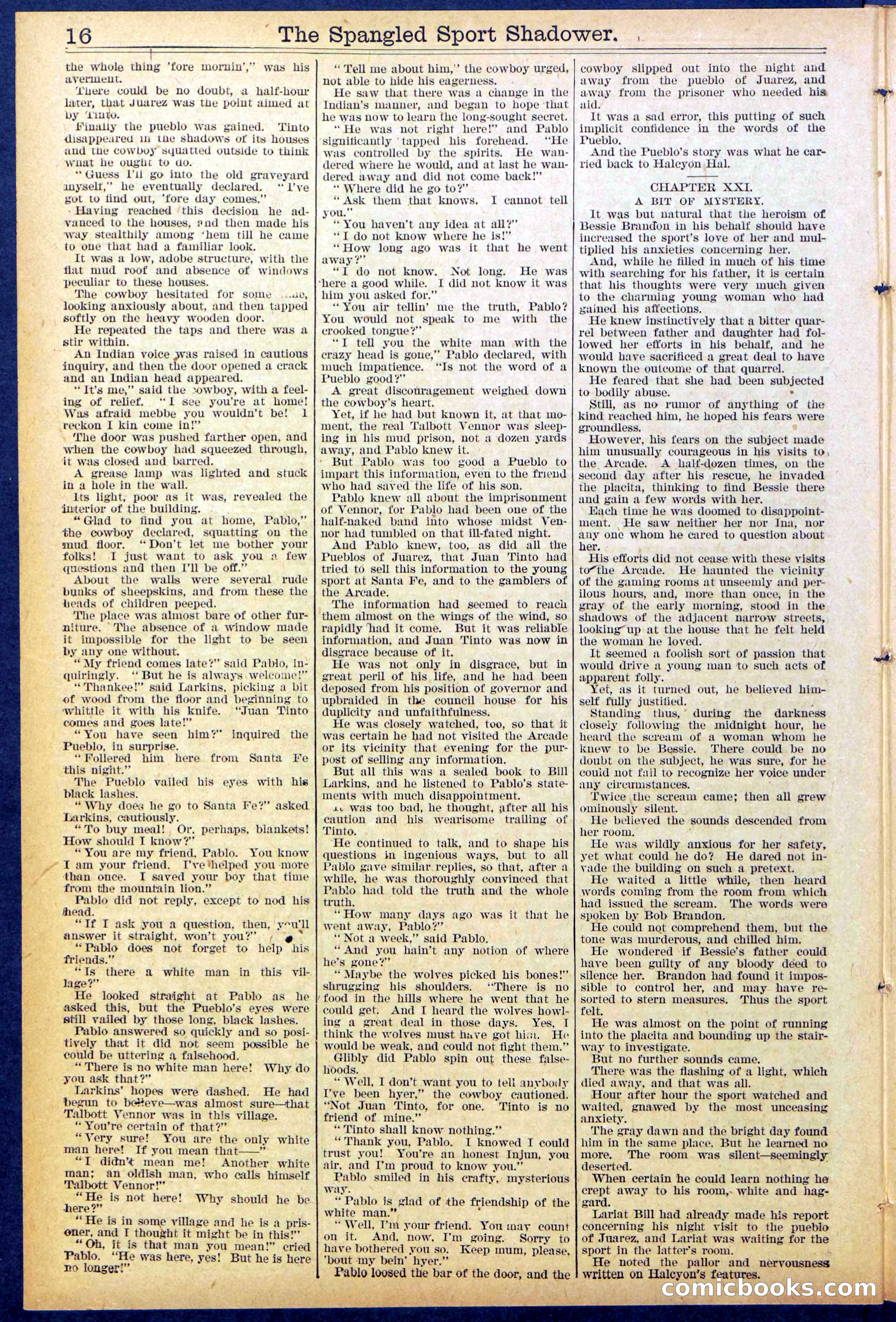 Beadle's Dime New York Library No. 860 — page 16 of 32