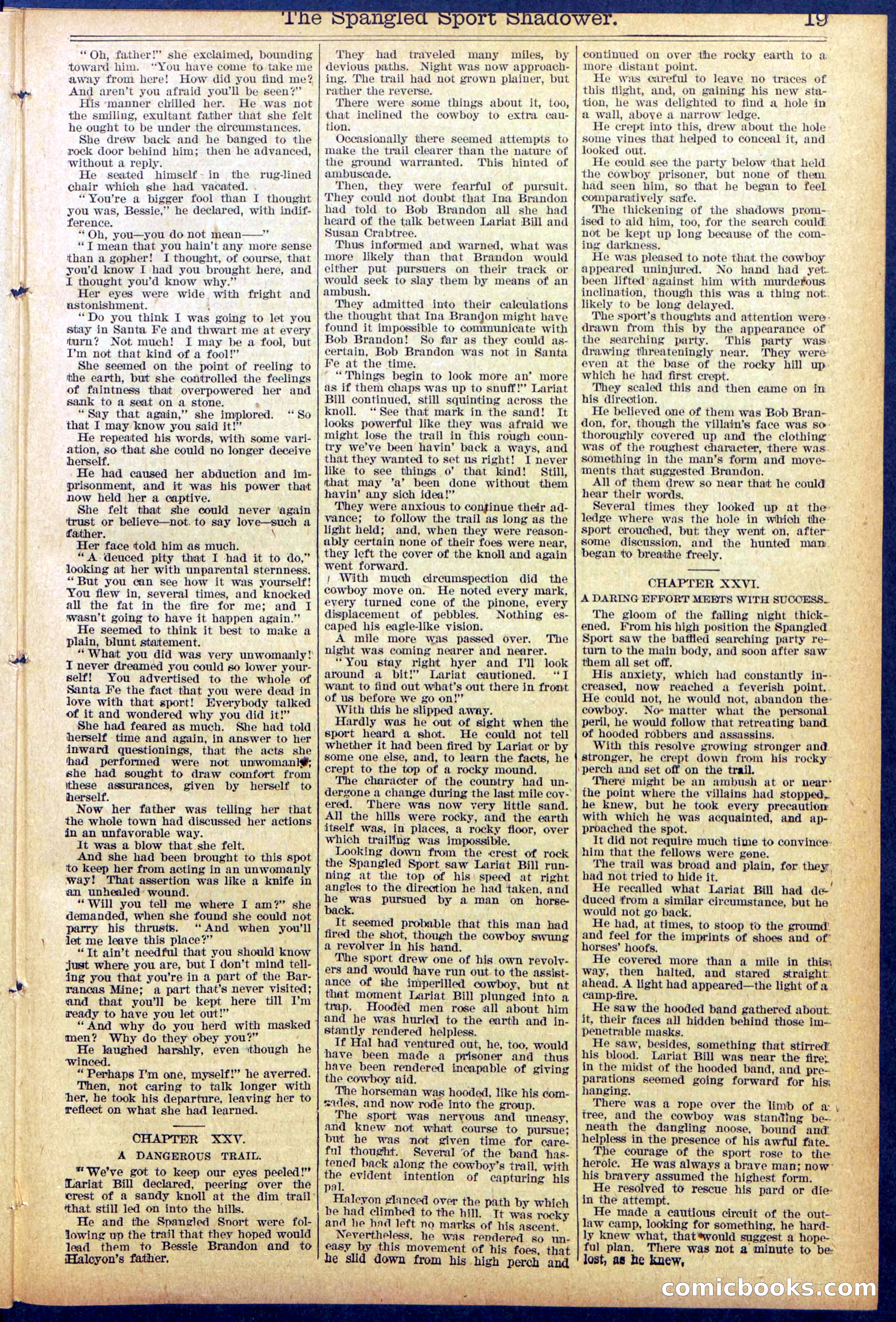 Beadle's Dime New York Library No. 860 — page 19 of 32