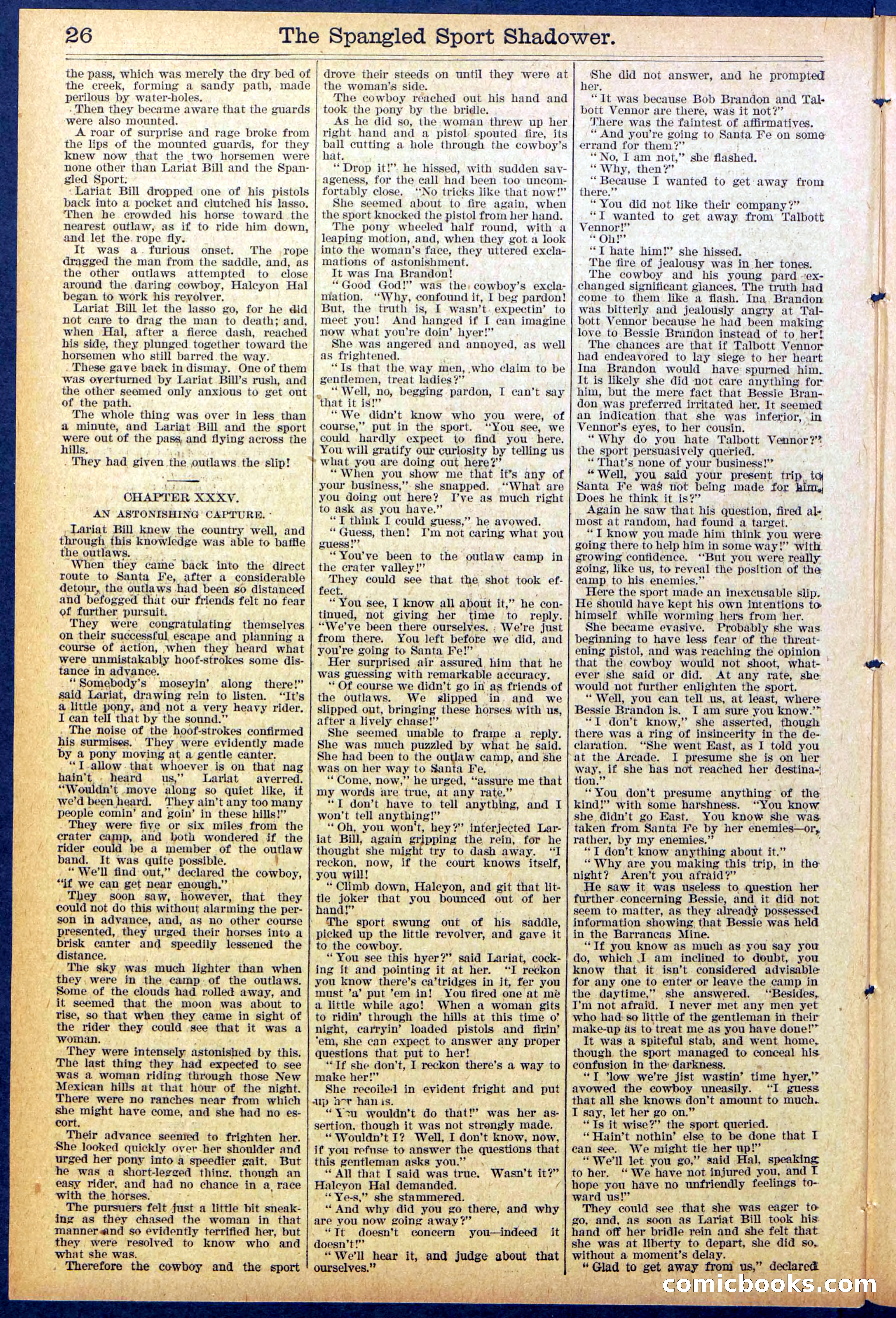Beadle's Dime New York Library No. 860 — page 26 of 32