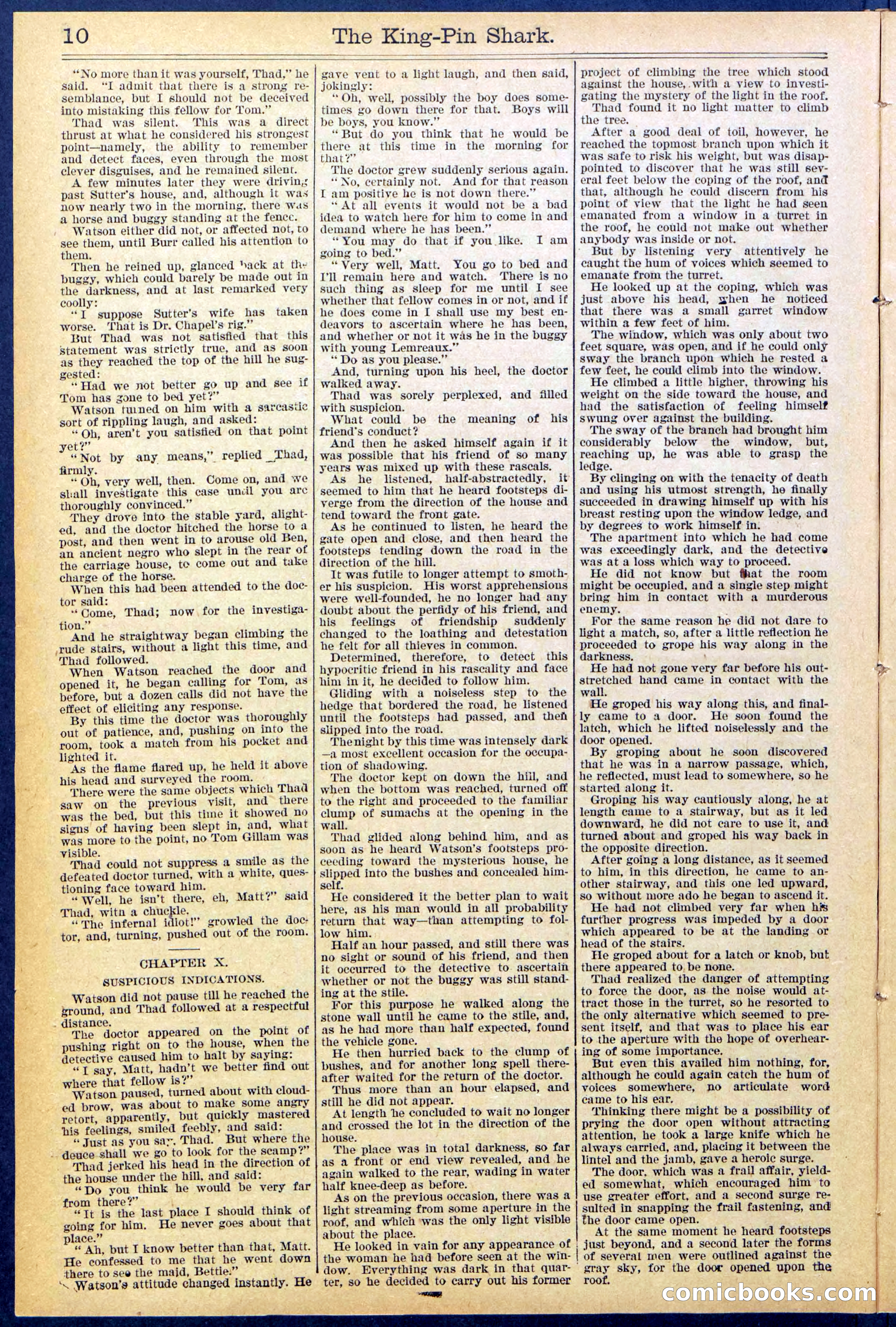 Beadle's Dime Library No. 872 — page 10 of 31