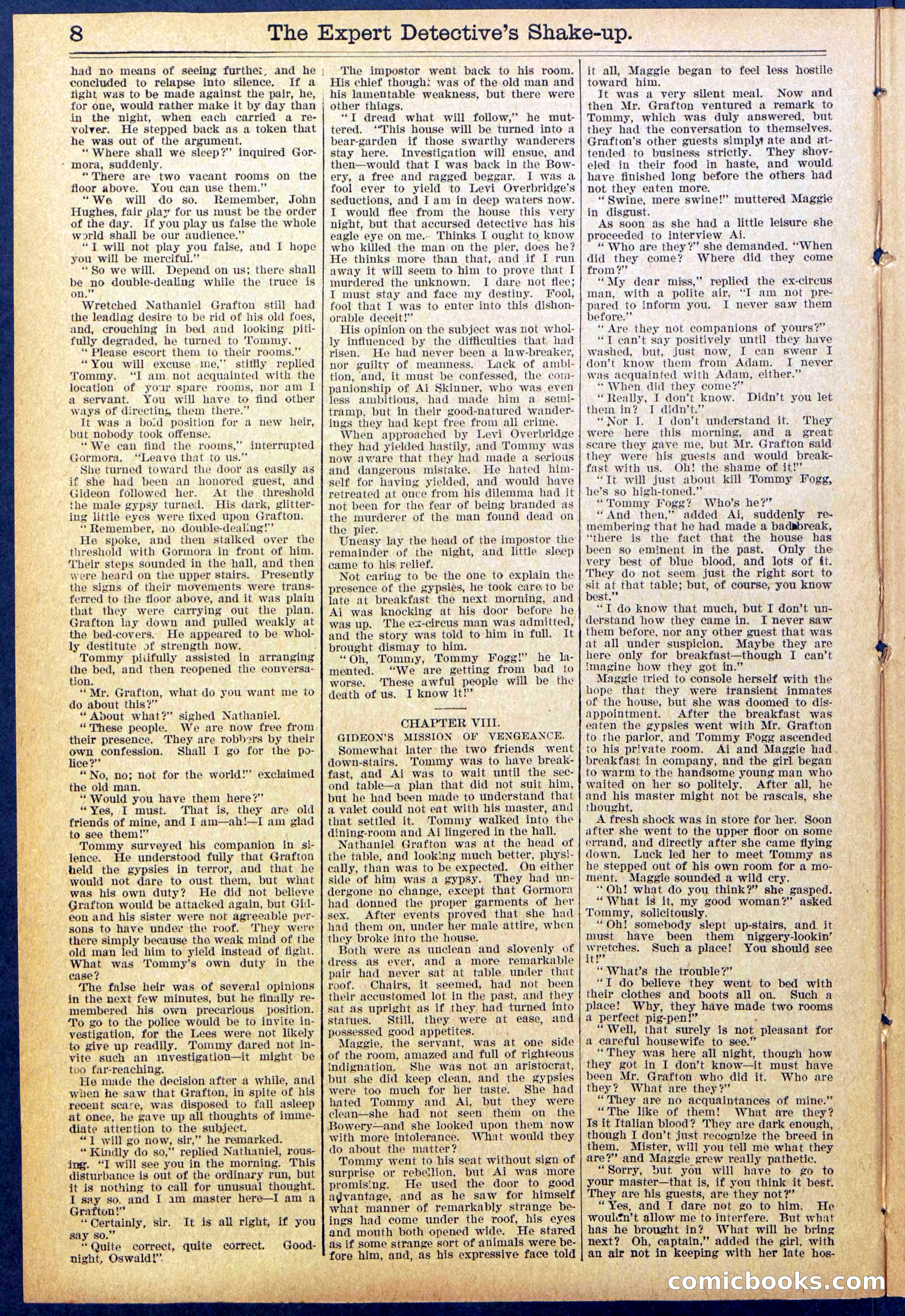 The Great Detective's Shake Up: Fake's Fight for a Fortune — page 8 of 32