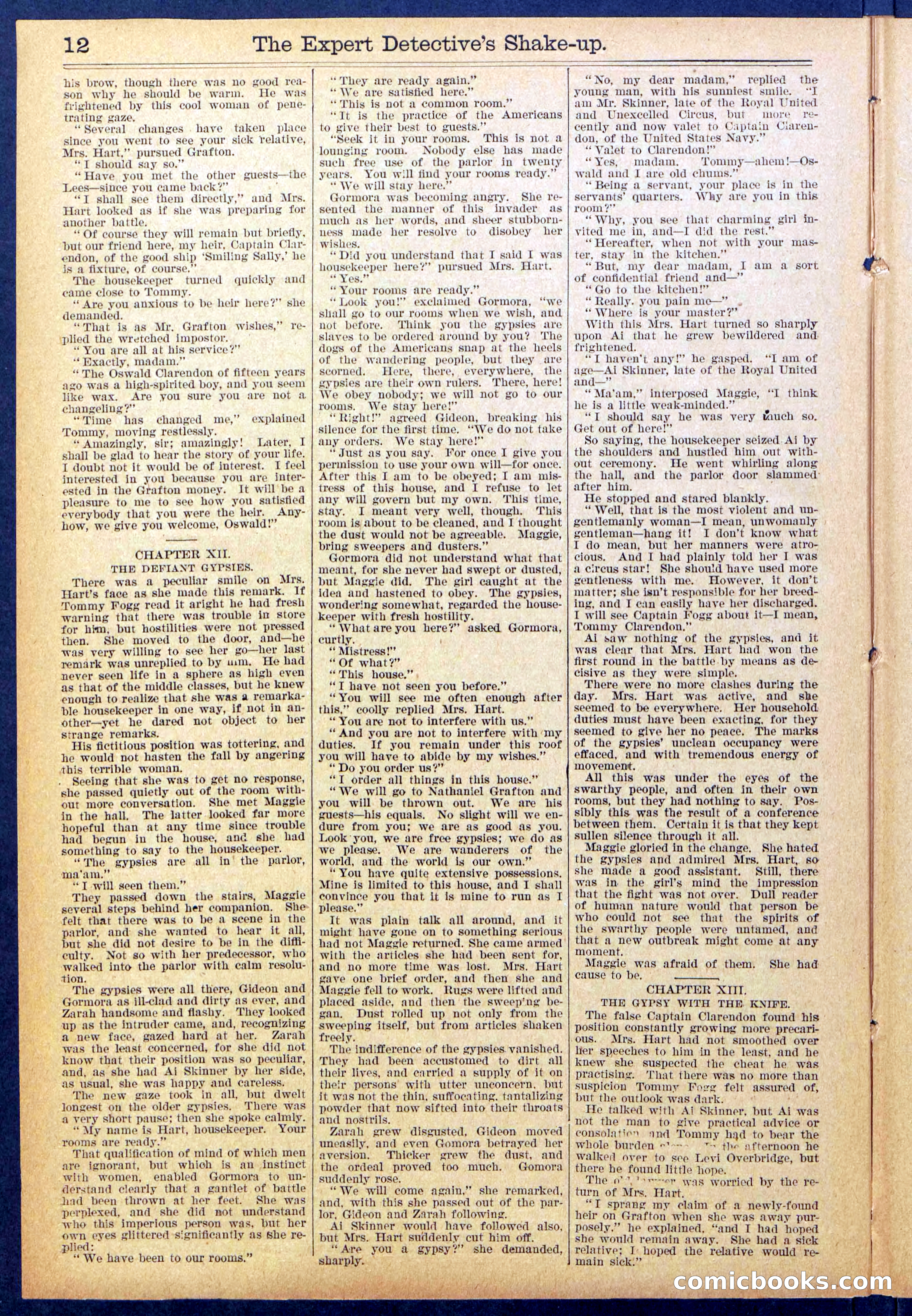 The Great Detective's Shake Up: Fake's Fight for a Fortune — page 12 of 32