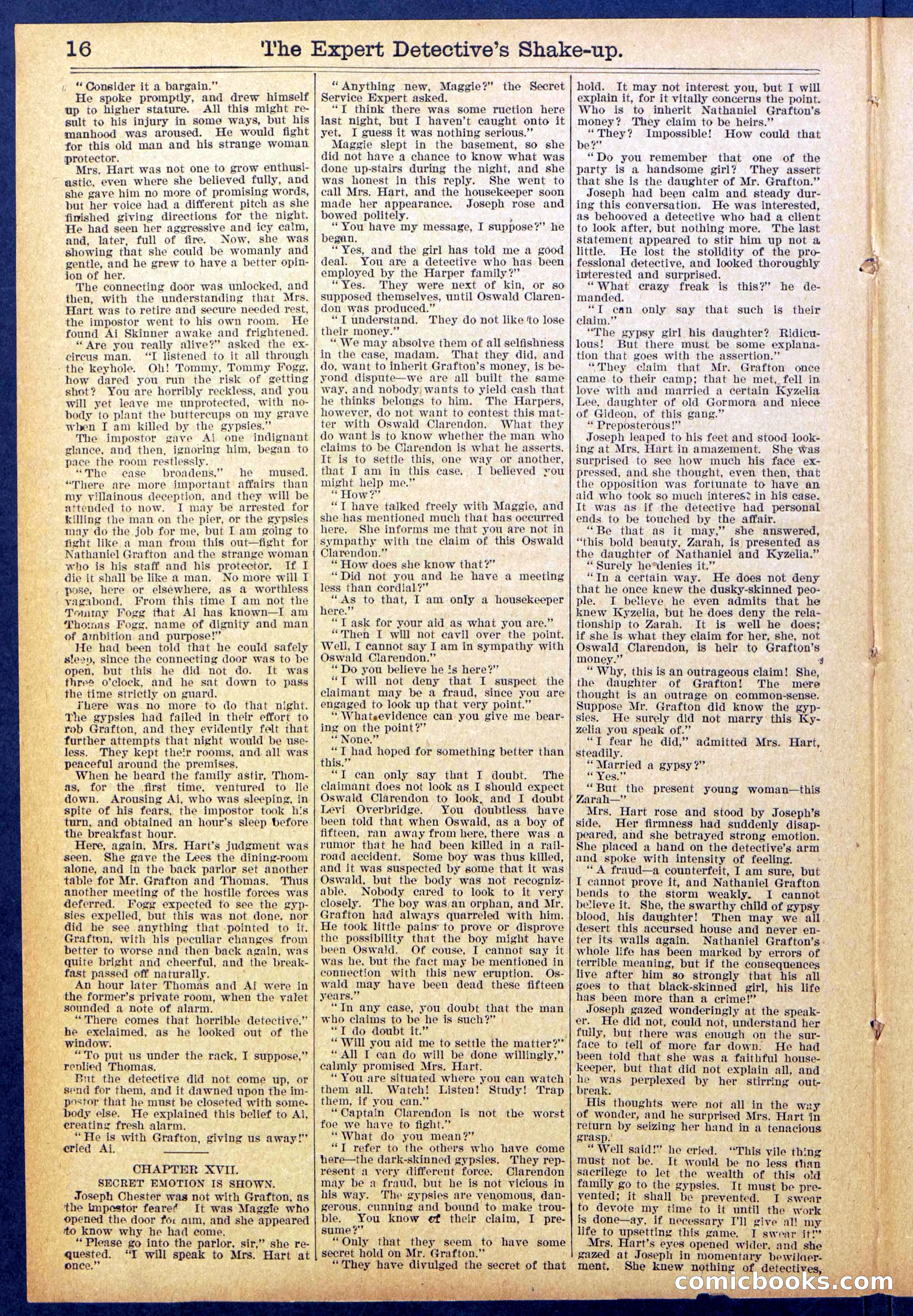 The Great Detective's Shake Up: Fake's Fight for a Fortune — page 16 of 32