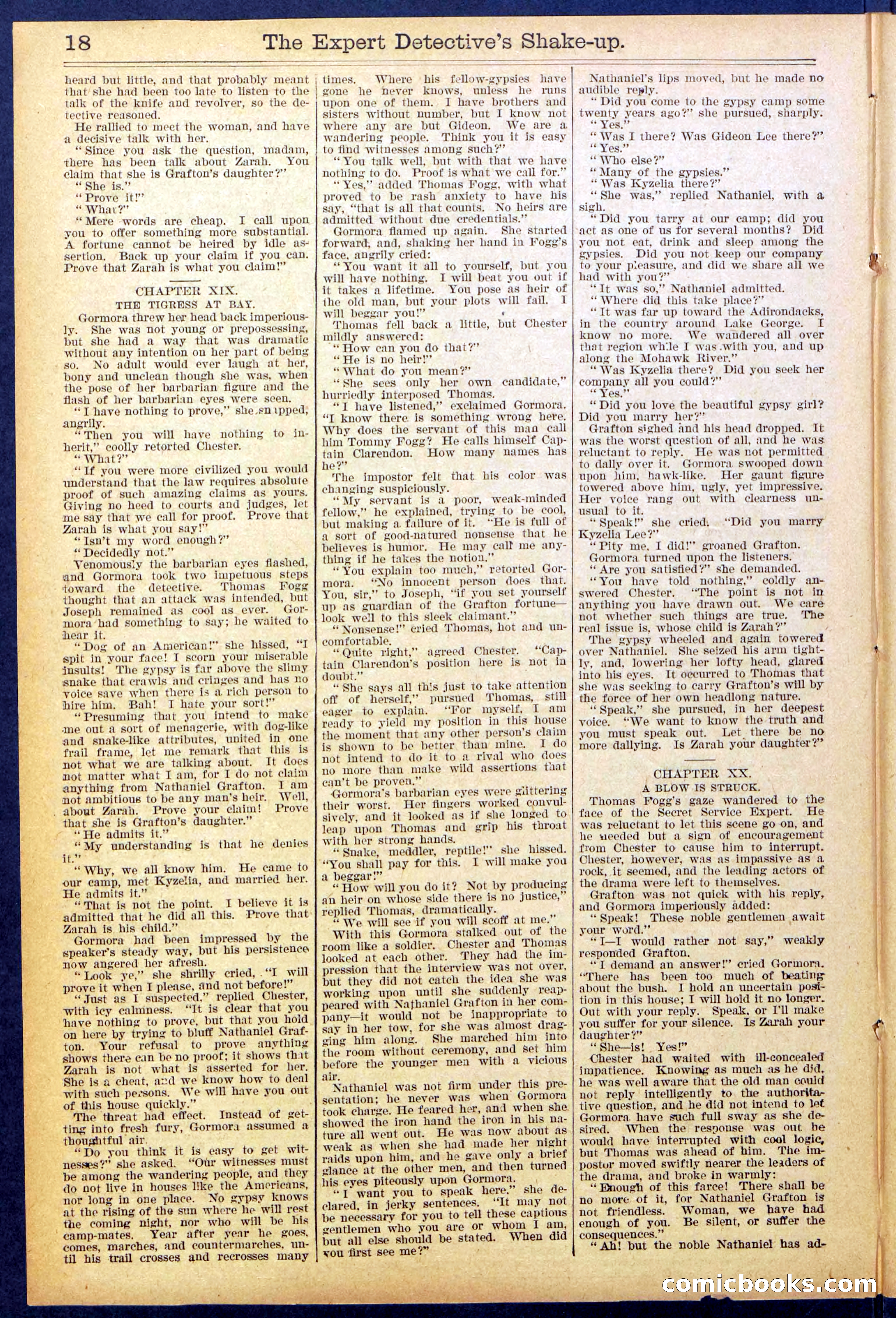 The Great Detective's Shake Up: Fake's Fight for a Fortune — page 18 of 32