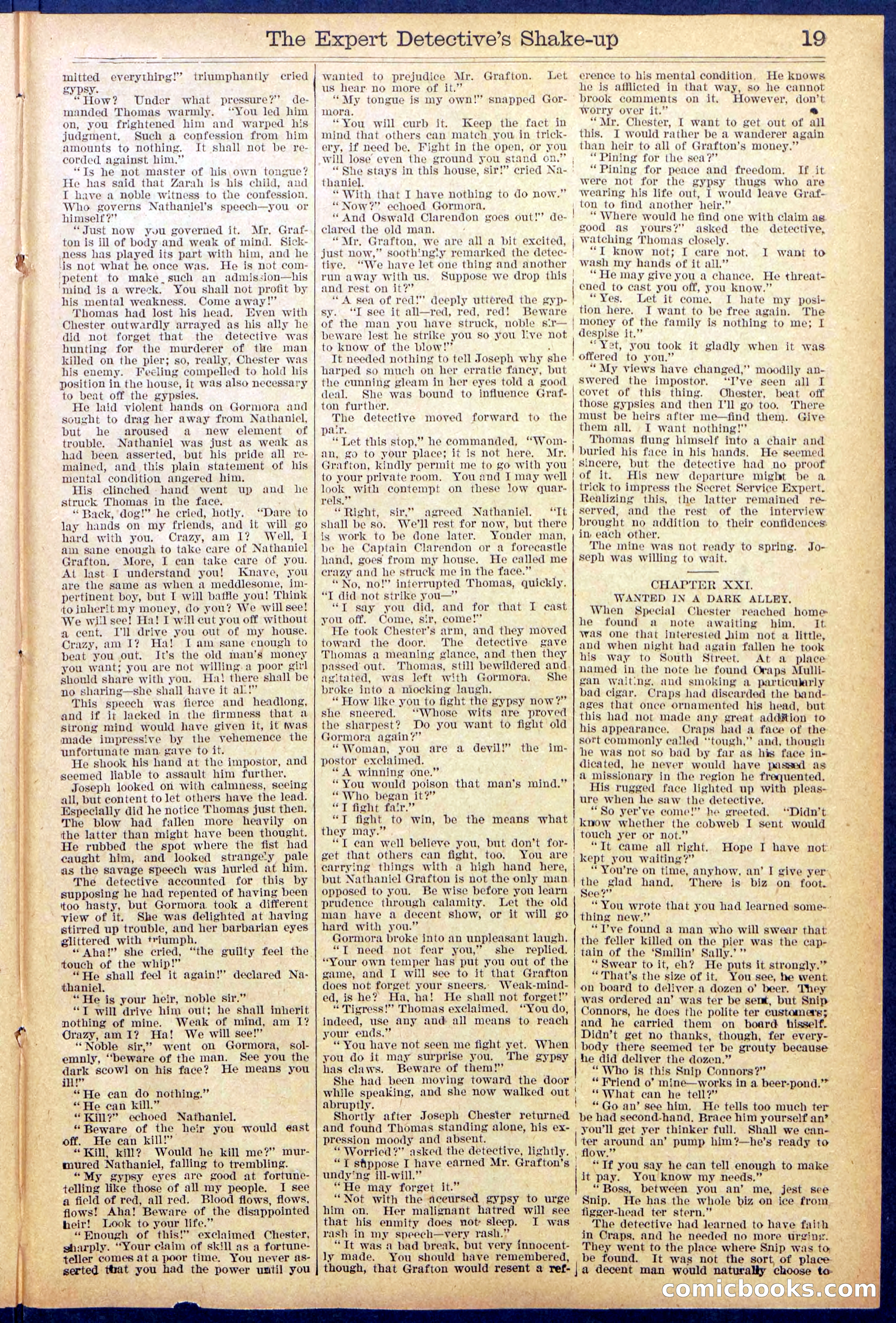 The Great Detective's Shake Up: Fake's Fight for a Fortune — page 19 of 32