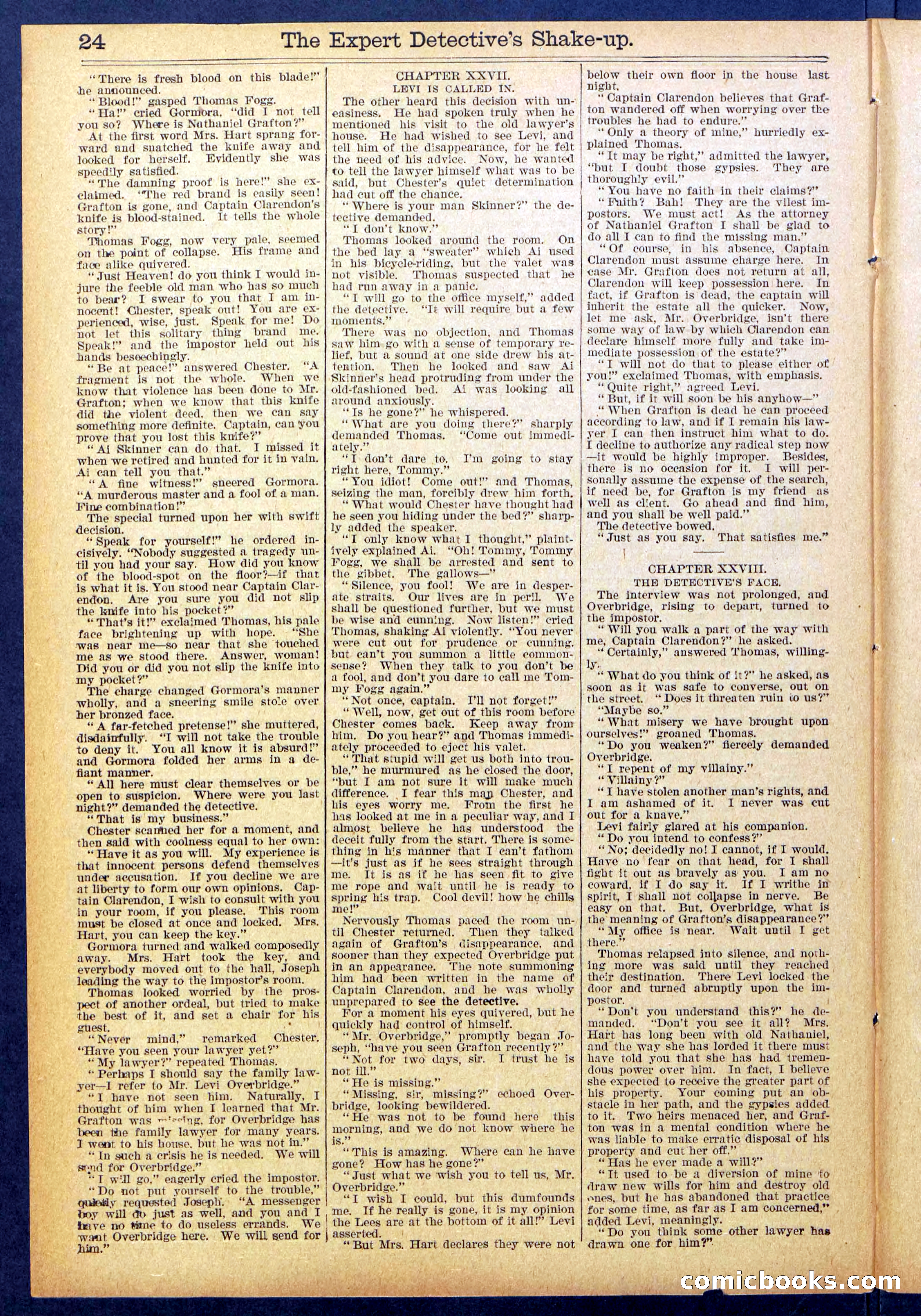 The Great Detective's Shake Up: Fake's Fight for a Fortune — page 24 of 32