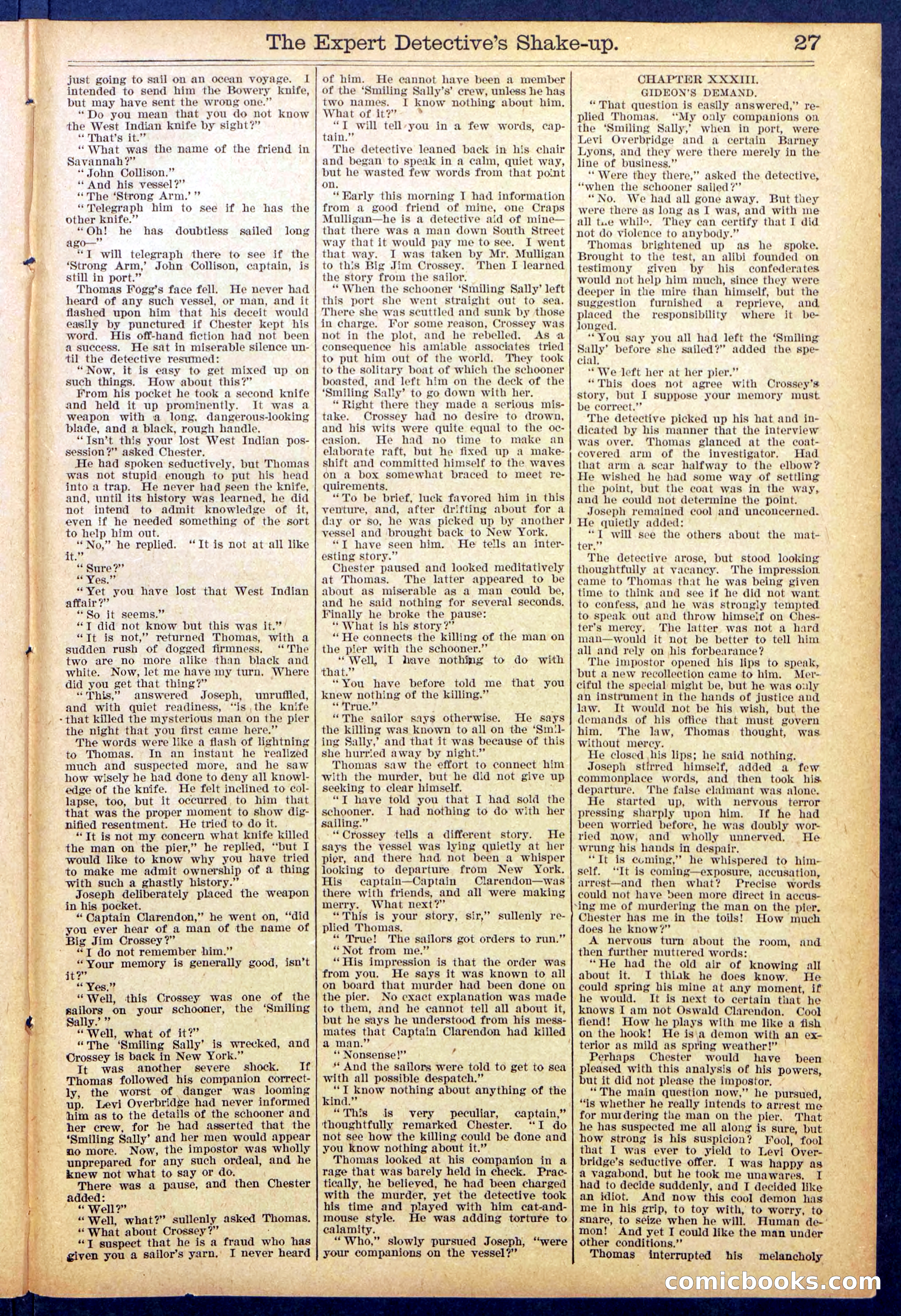 The Great Detective's Shake Up: Fake's Fight for a Fortune — page 27 of 32