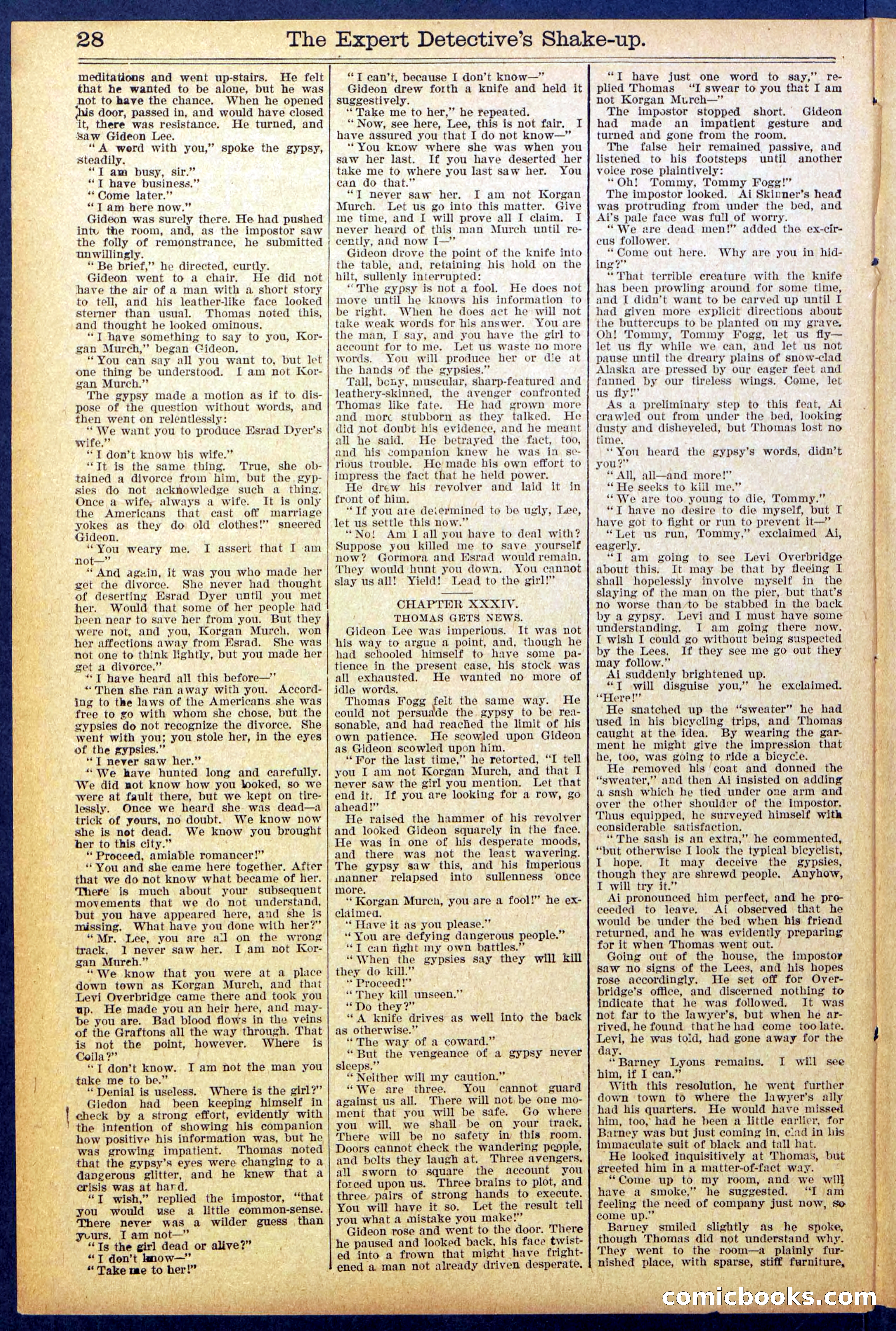The Great Detective's Shake Up: Fake's Fight for a Fortune — page 28 of 32