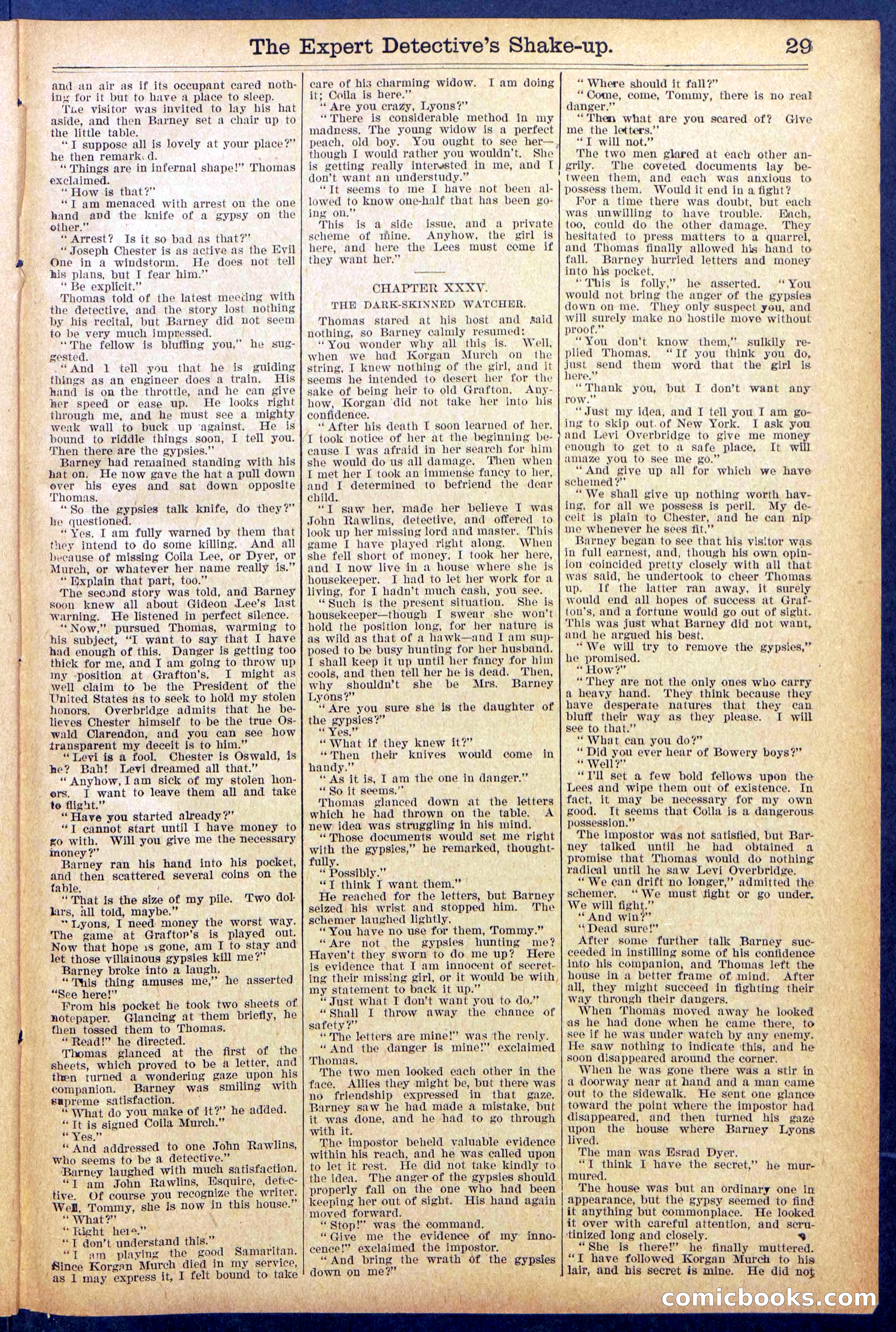 The Great Detective's Shake Up: Fake's Fight for a Fortune — page 29 of 32