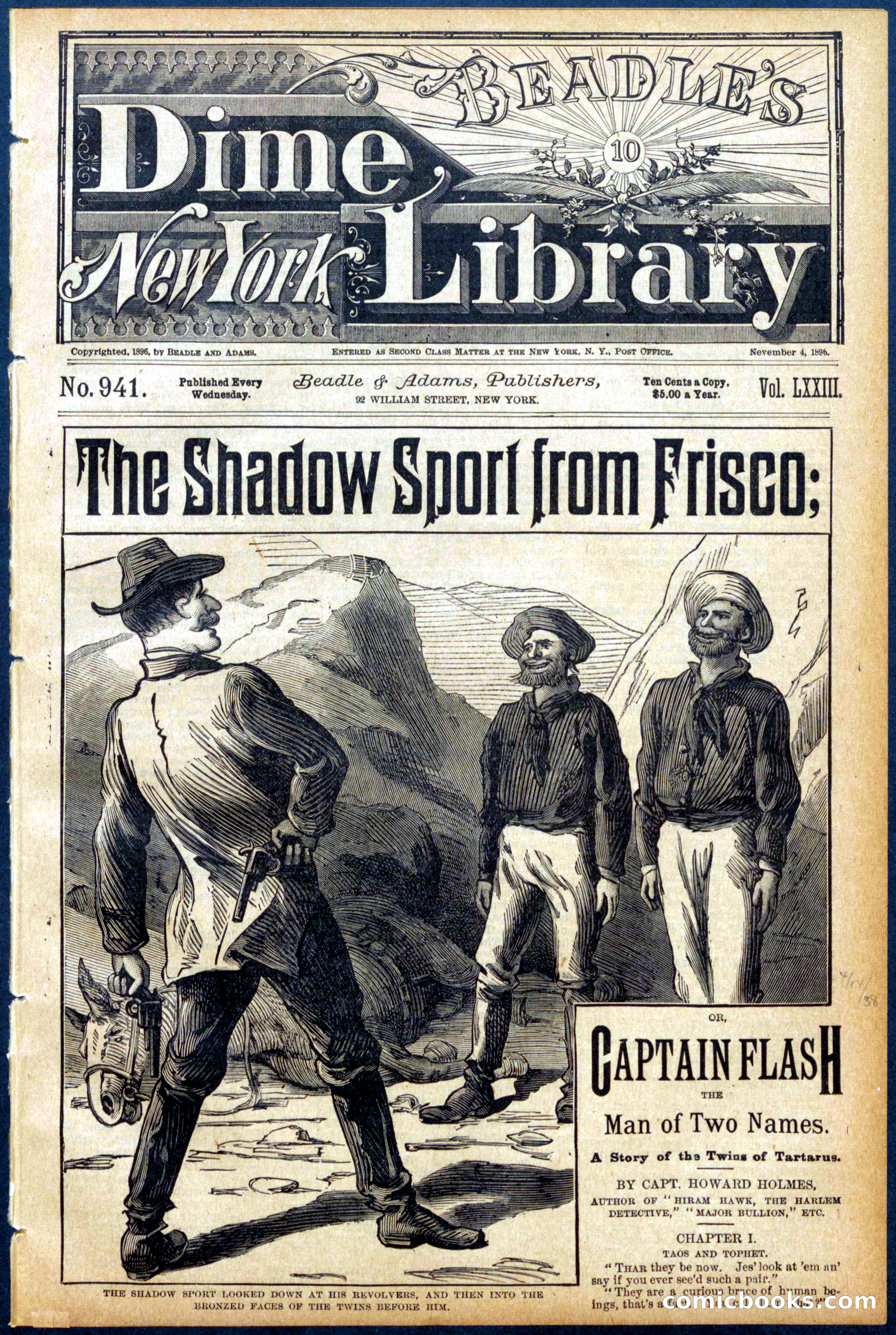 Beadle's Dime Library No. 941