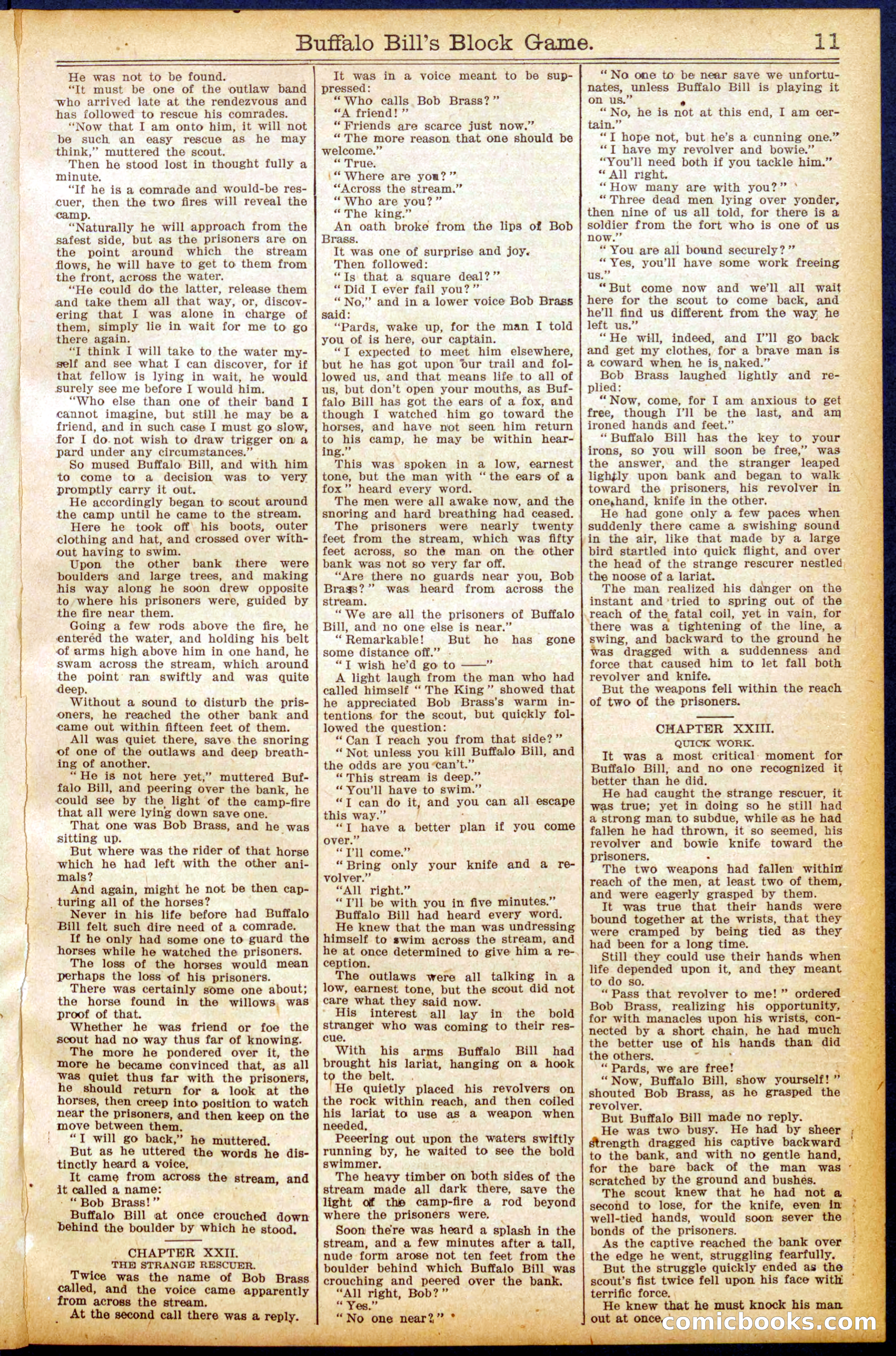Buffalo Bill's Block Game — page 11 of 32