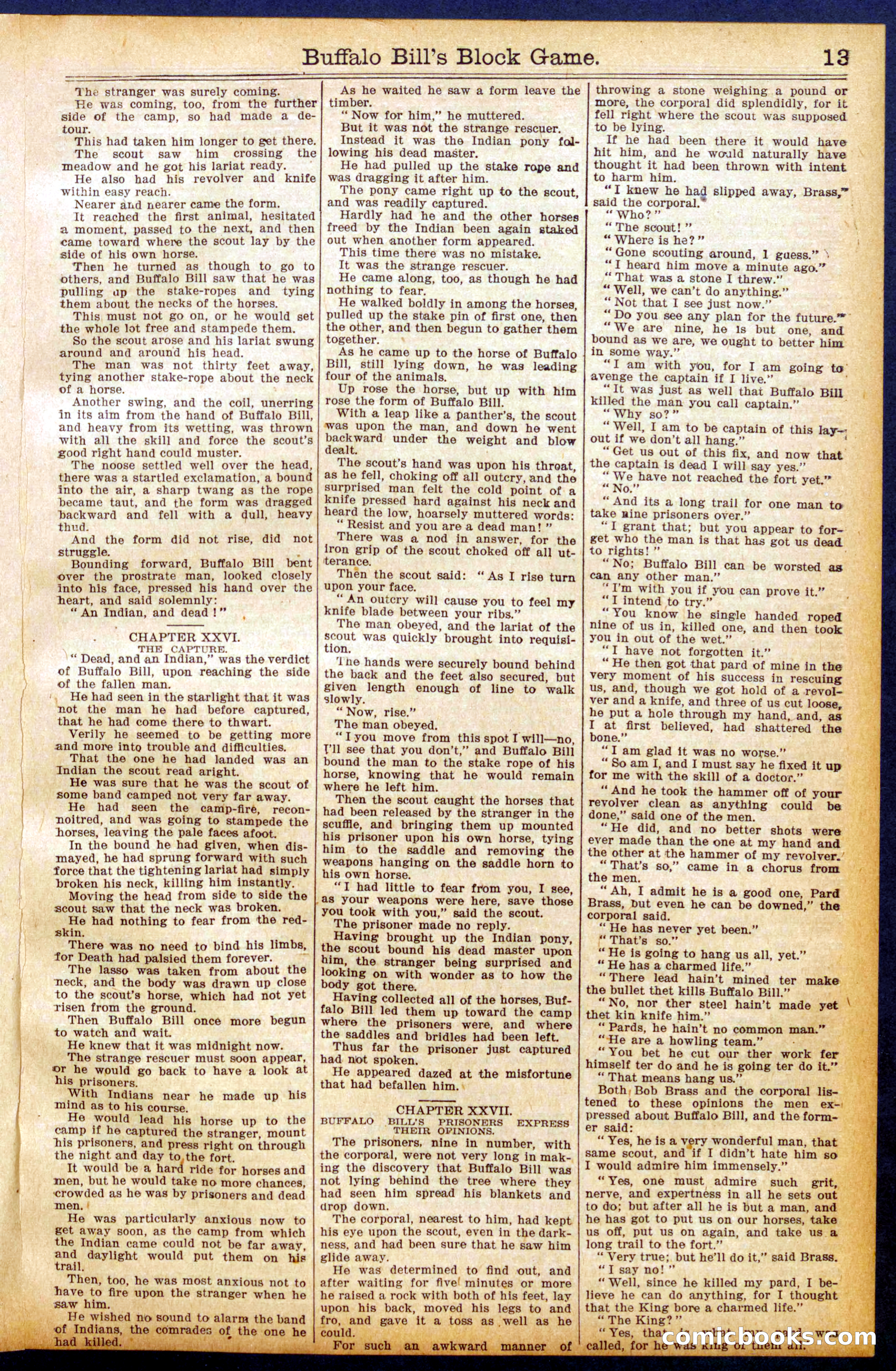 Buffalo Bill's Block Game — page 13 of 32