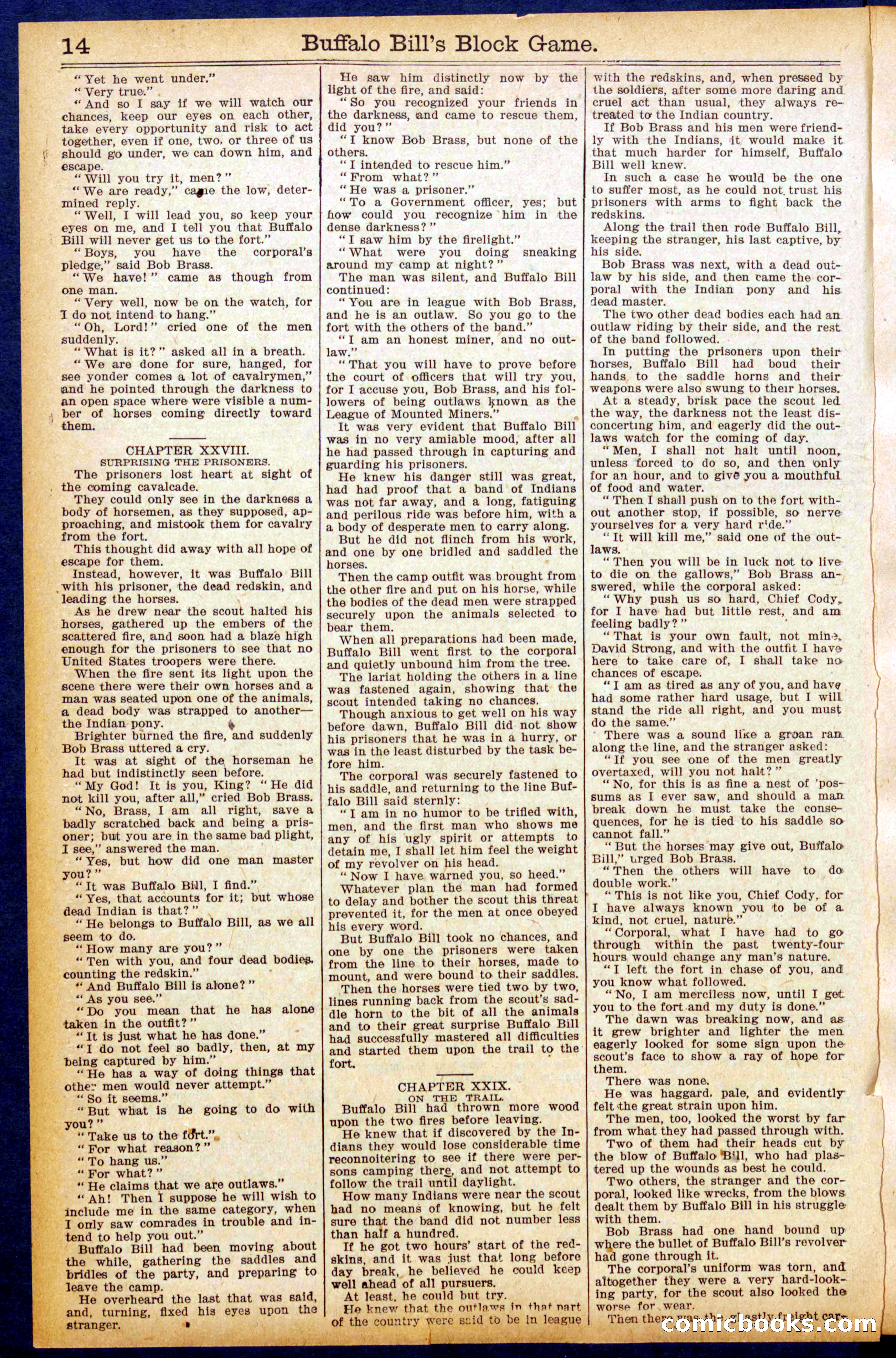 Buffalo Bill's Block Game — page 14 of 32