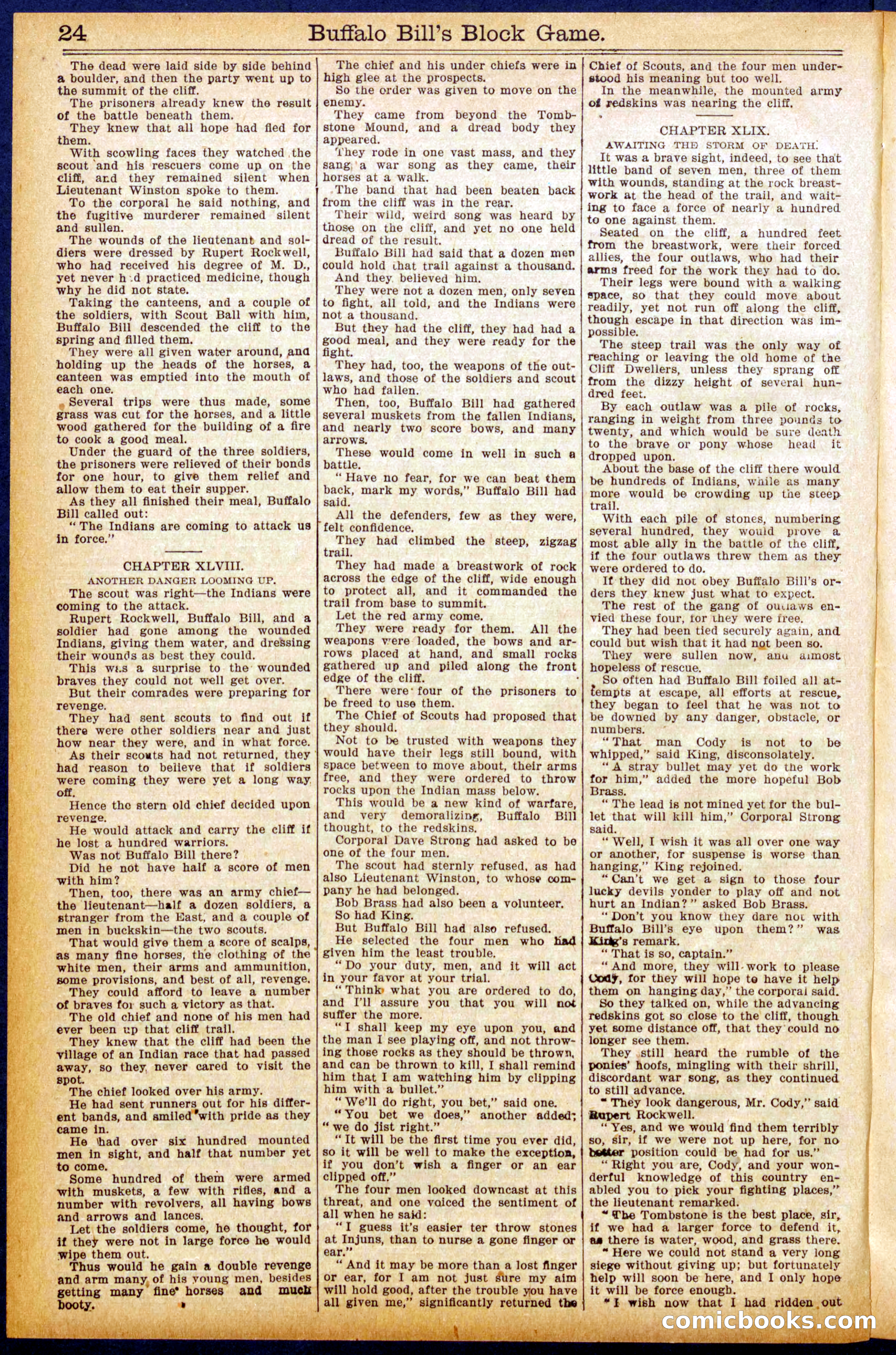 Buffalo Bill's Block Game — page 24 of 32