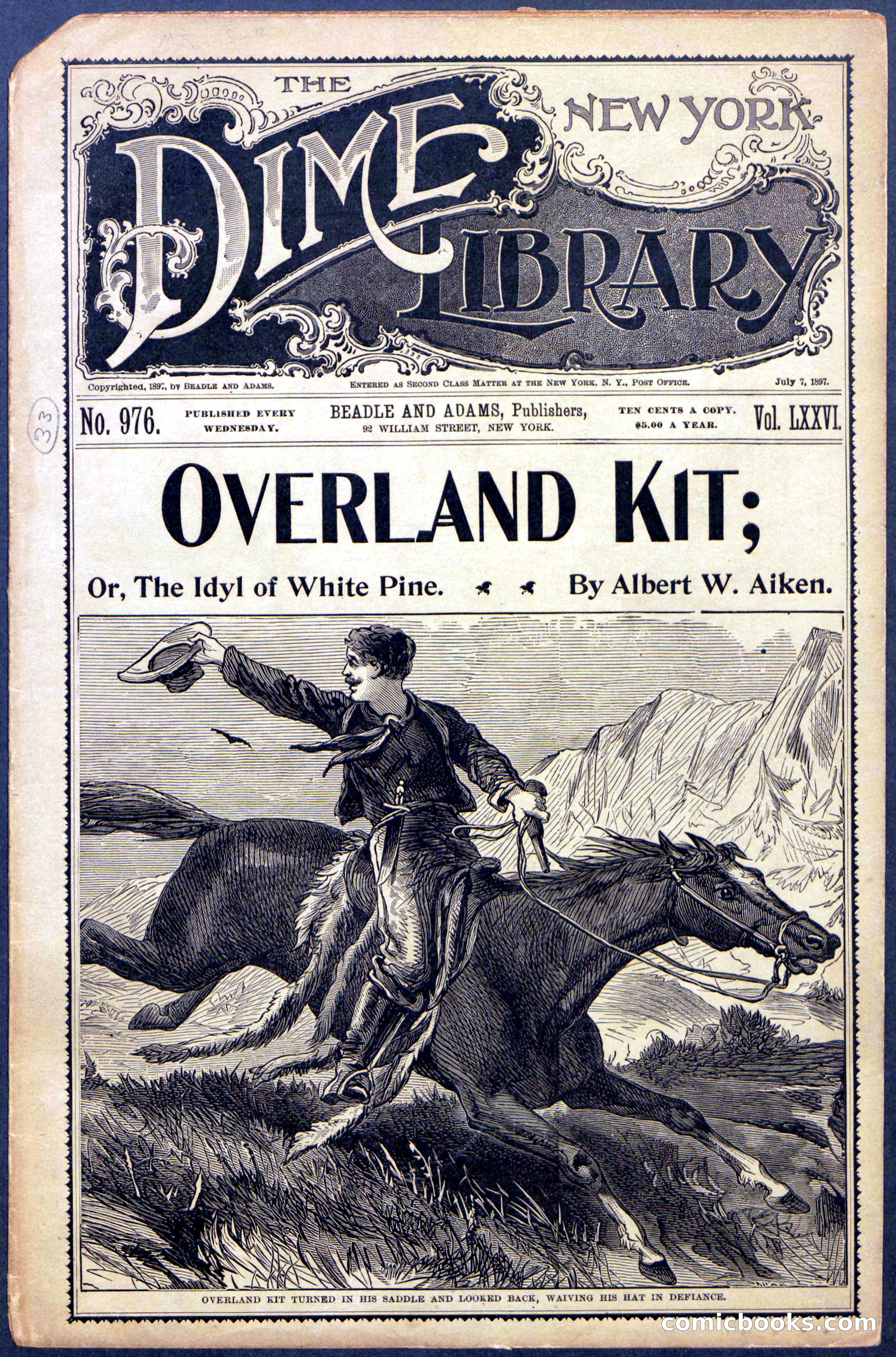 Overland Kit; Or, The Idyl of White Pine — page 1 of 28