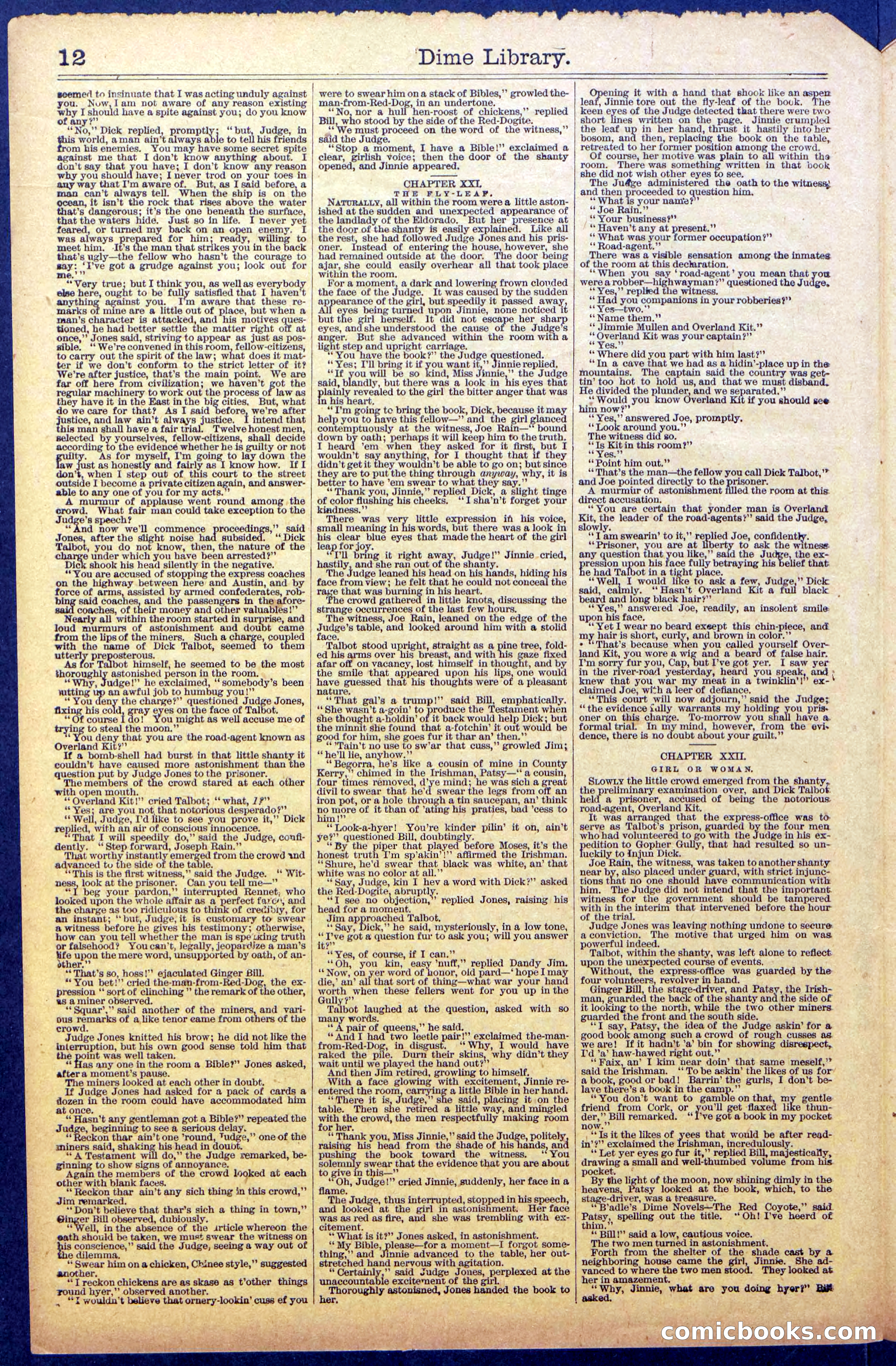 Overland Kit; Or, The Idyl of White Pine — page 14 of 28
