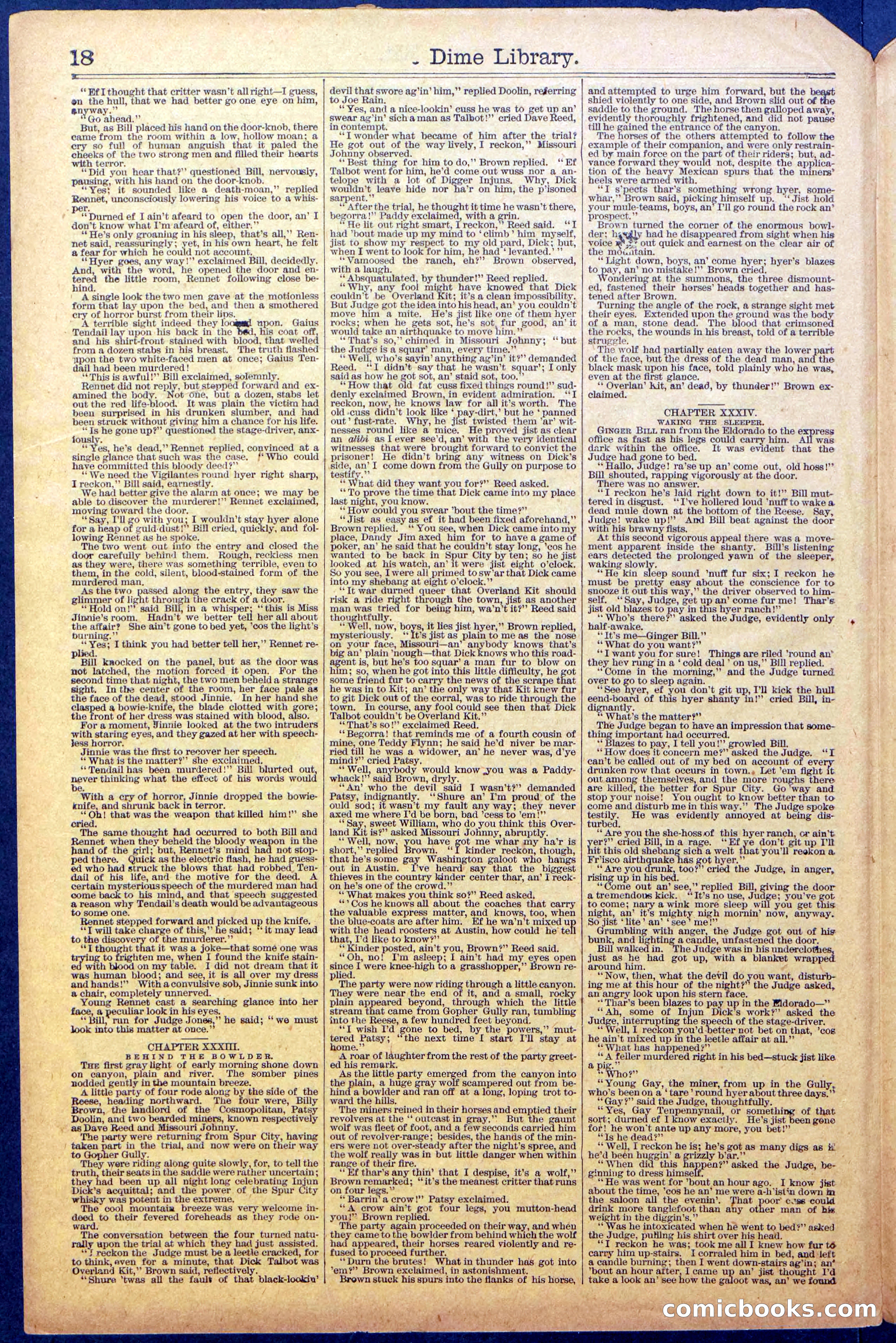 Overland Kit; Or, The Idyl of White Pine — page 20 of 28
