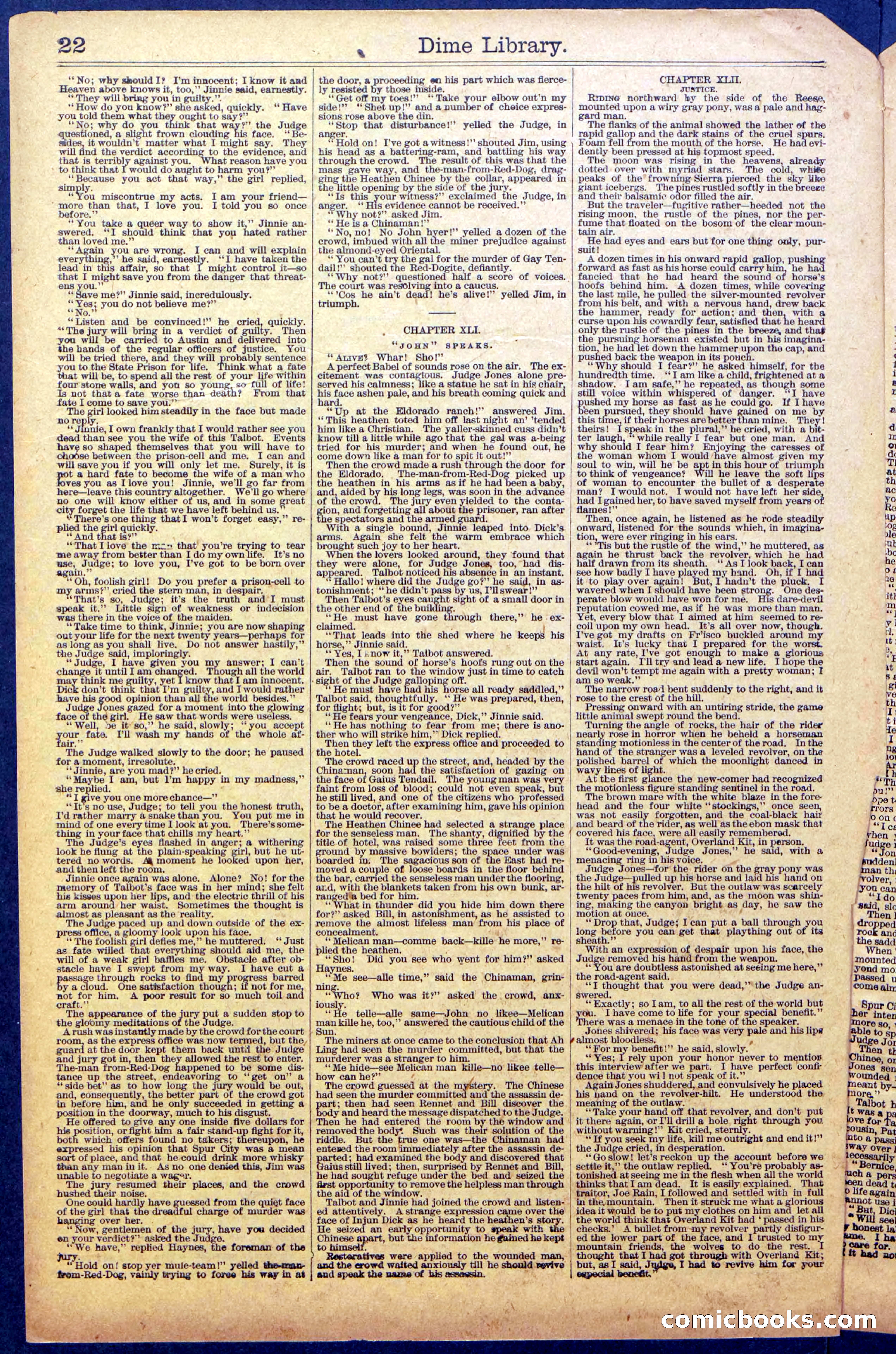 Overland Kit; Or, The Idyl of White Pine — page 24 of 28