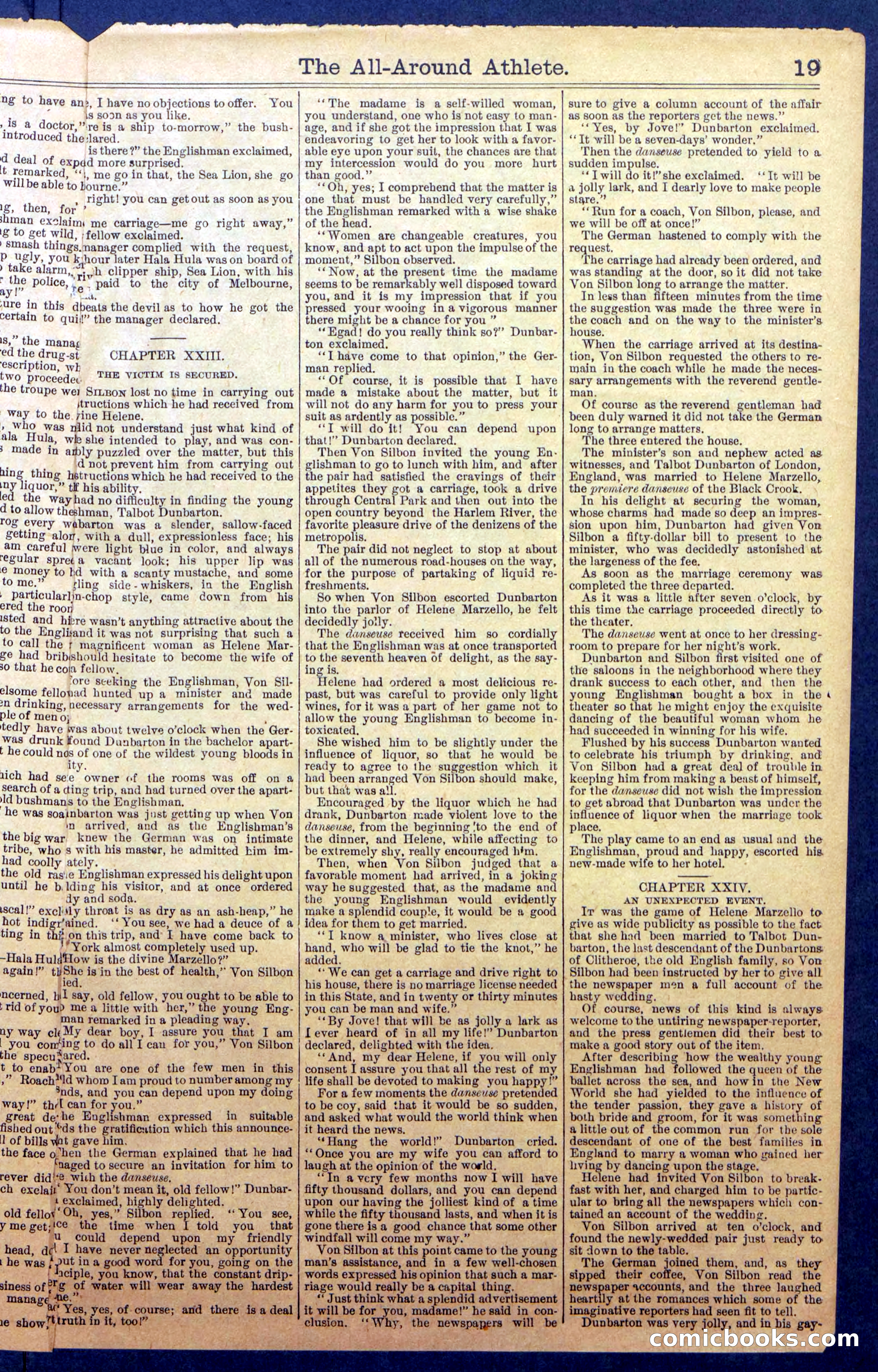 The All-Around Athlete — page 21 of 36