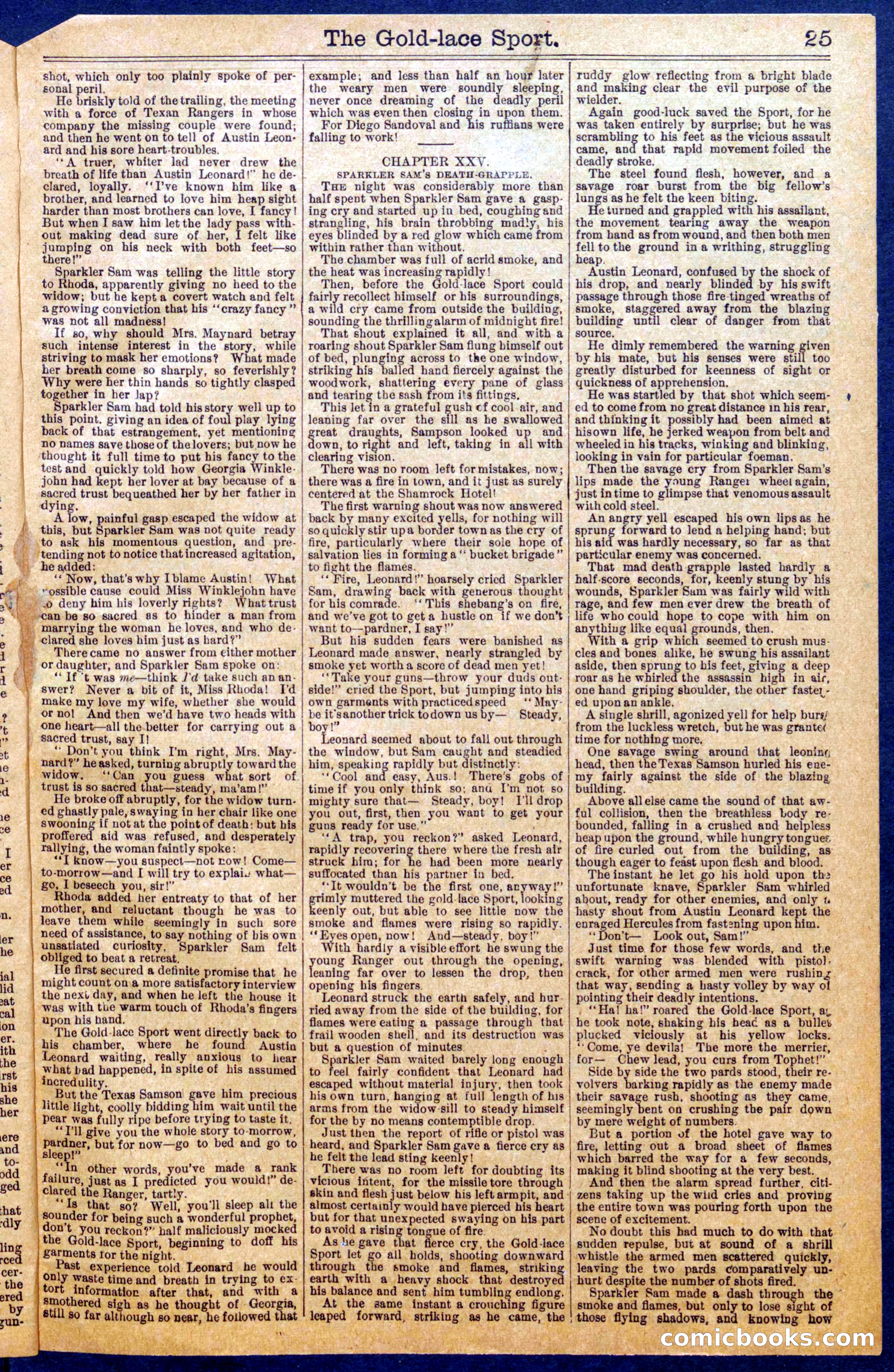 The Dime Library: 'The Corkscrew Sport' — page 27 of 34
