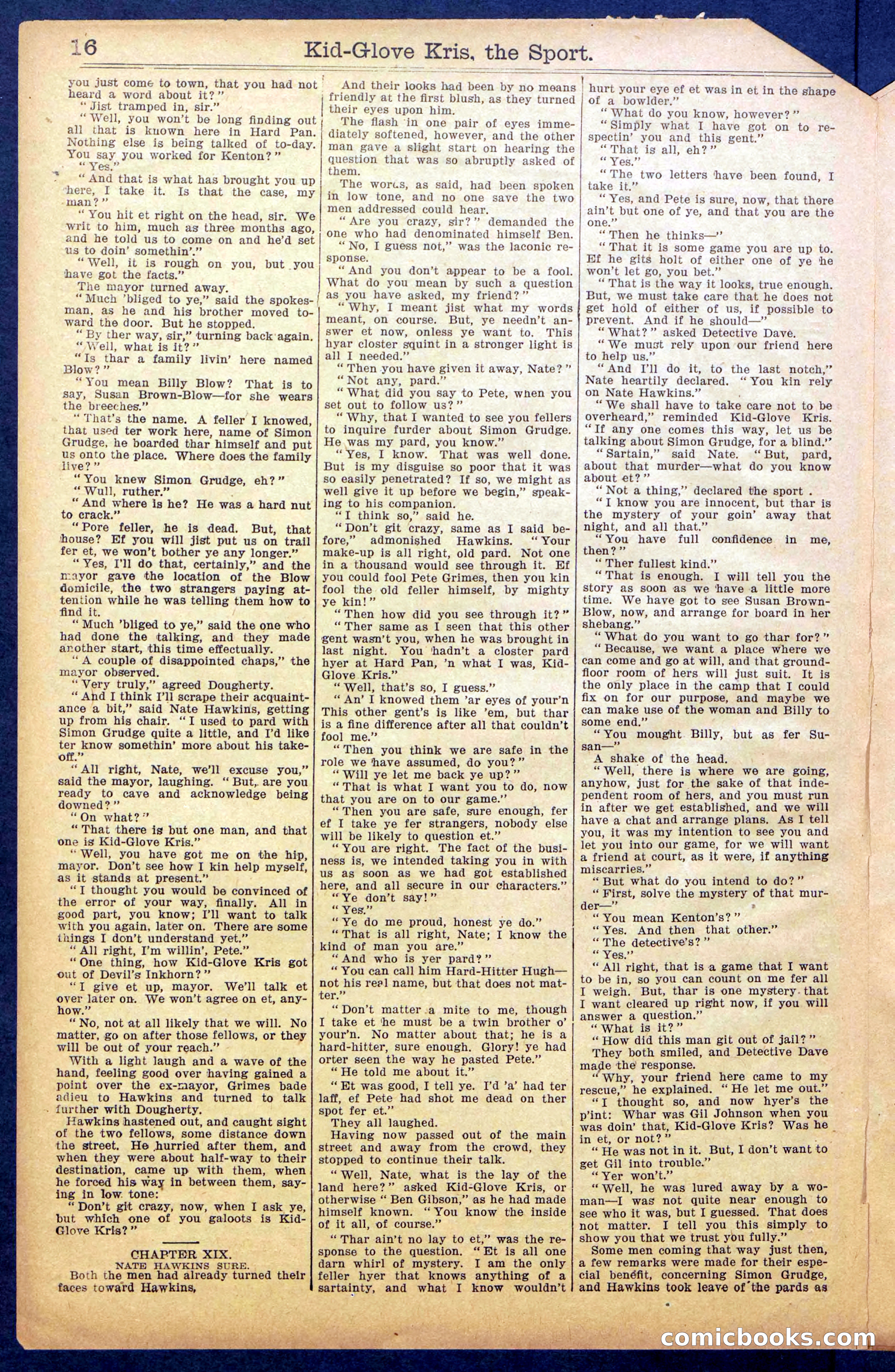 Kid Glove Kris, of Hard Pan Camp — page 18 of 36
