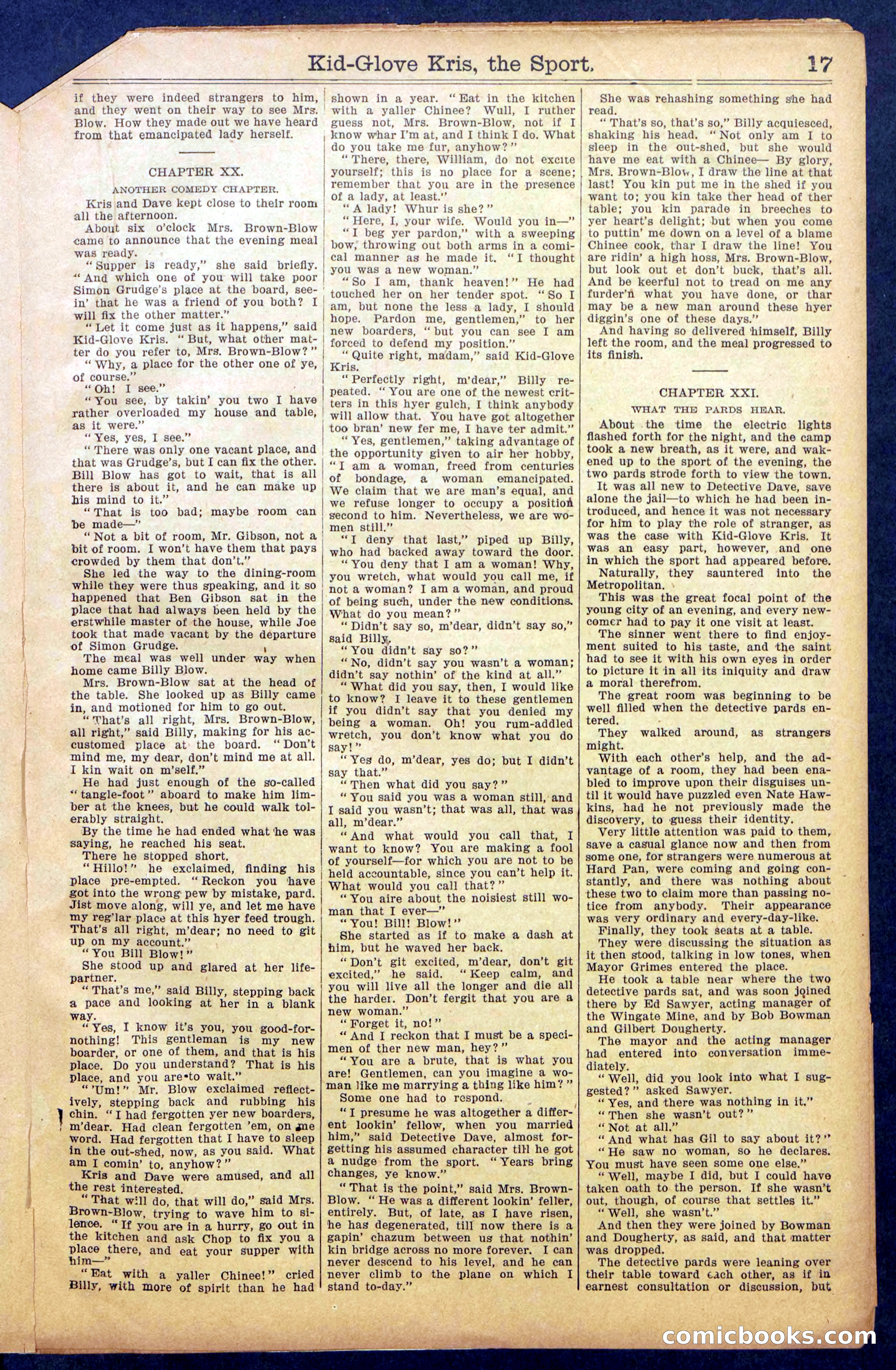 Kid Glove Kris, of Hard Pan Camp — page 19 of 36