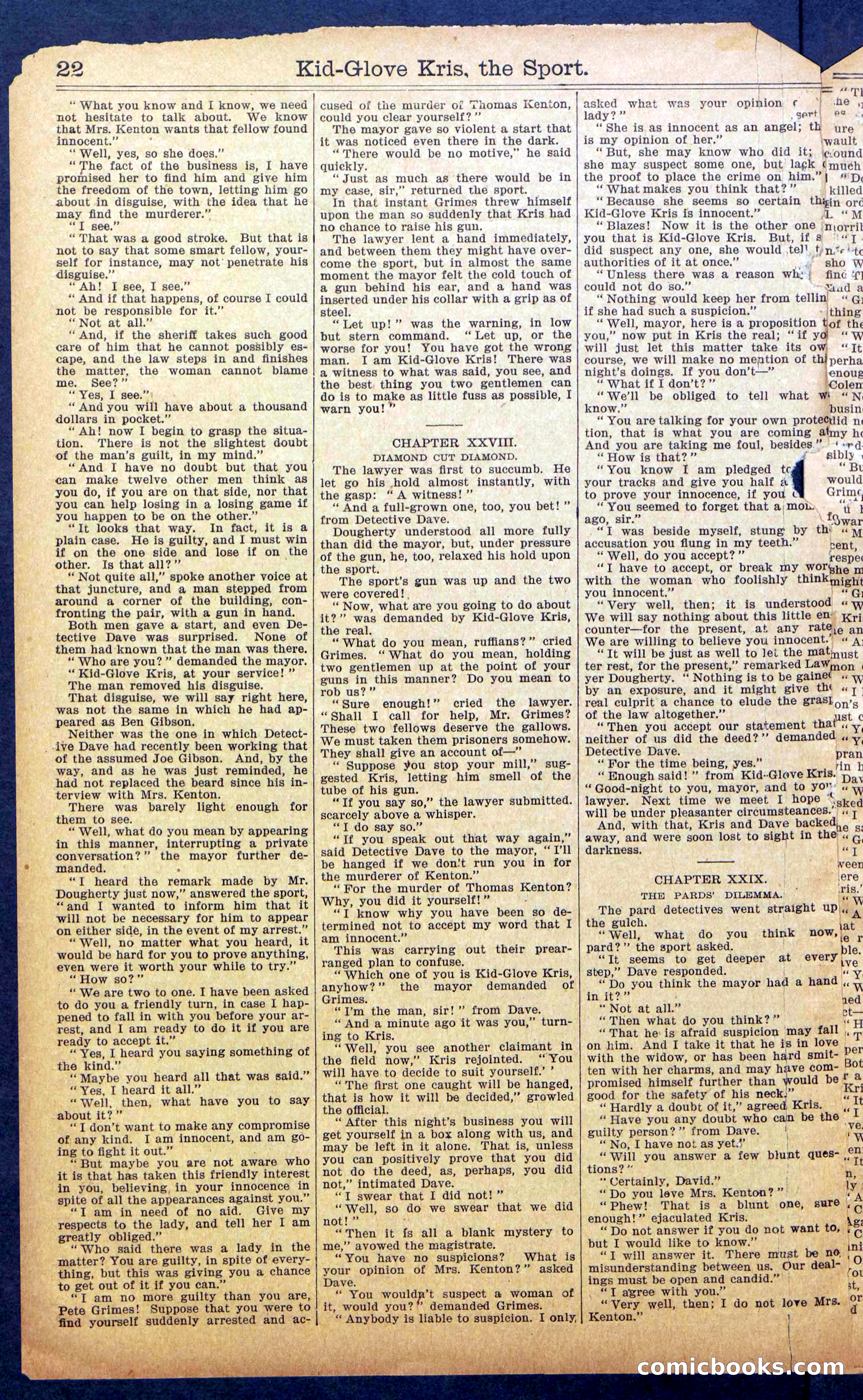 Kid Glove Kris, of Hard Pan Camp — page 24 of 36