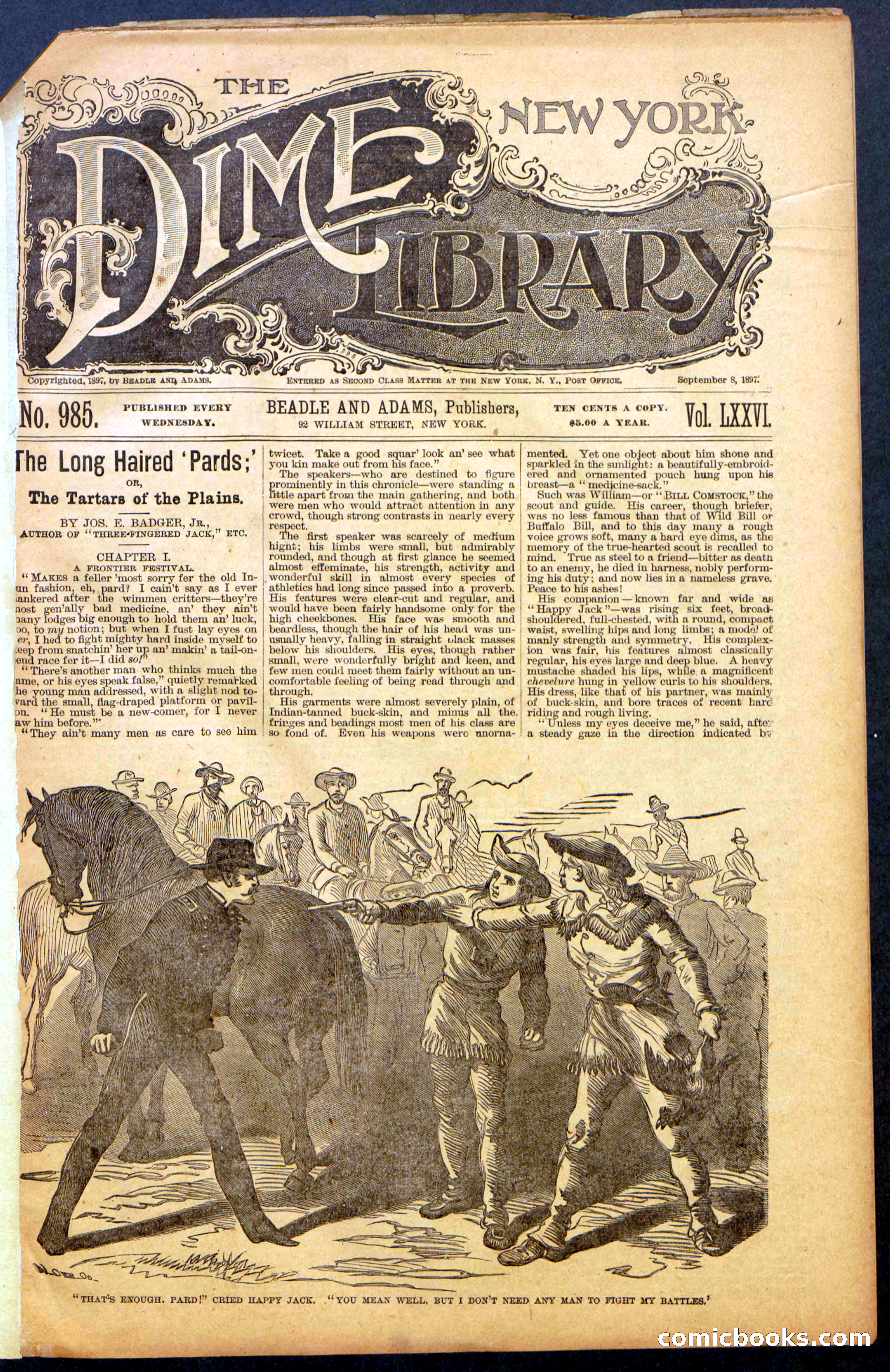 The Long Haired Bards; or, The Tartars of the Plains — page 3 of 36