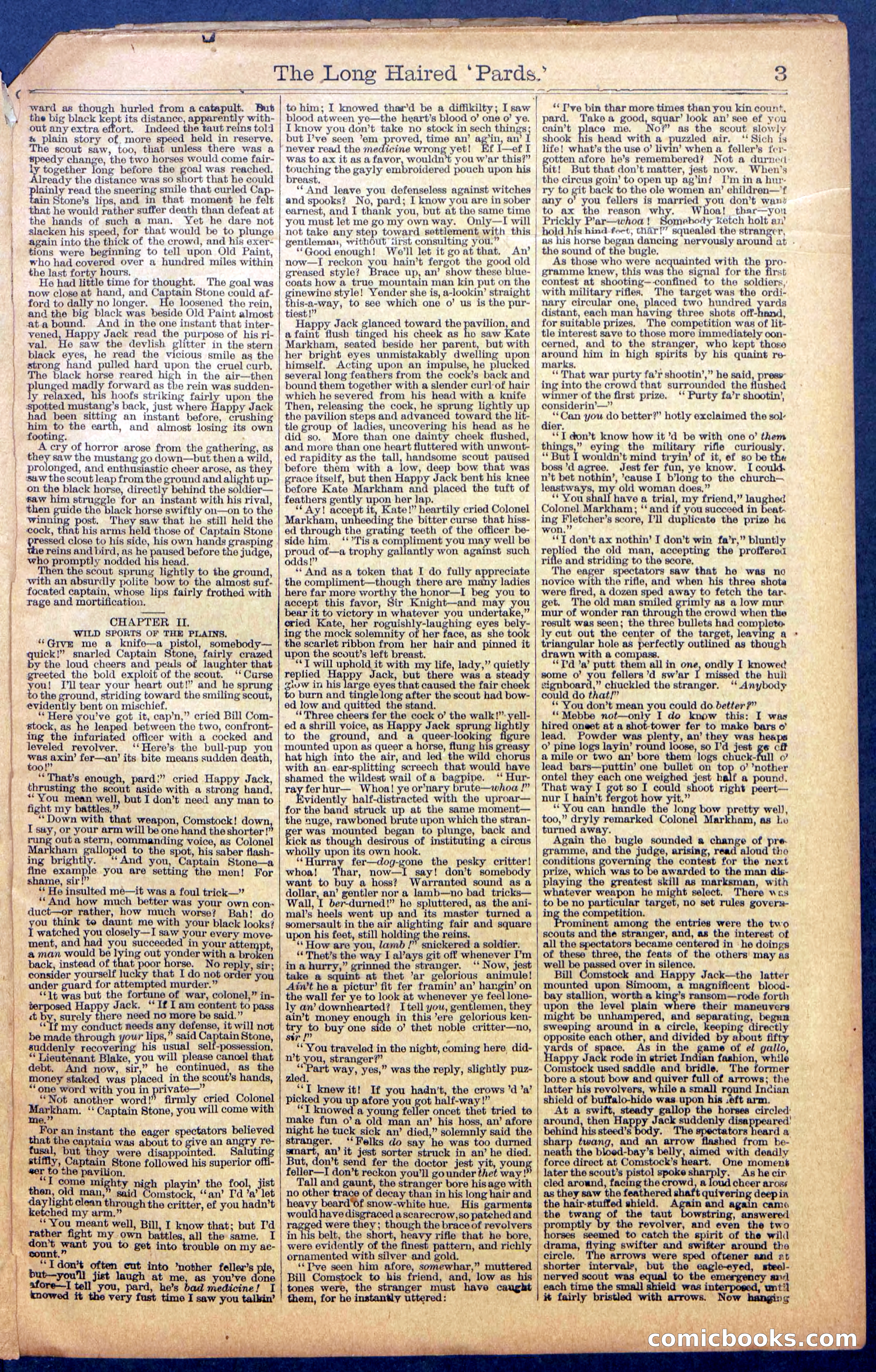 The Long Haired Bards; or, The Tartars of the Plains — page 5 of 36