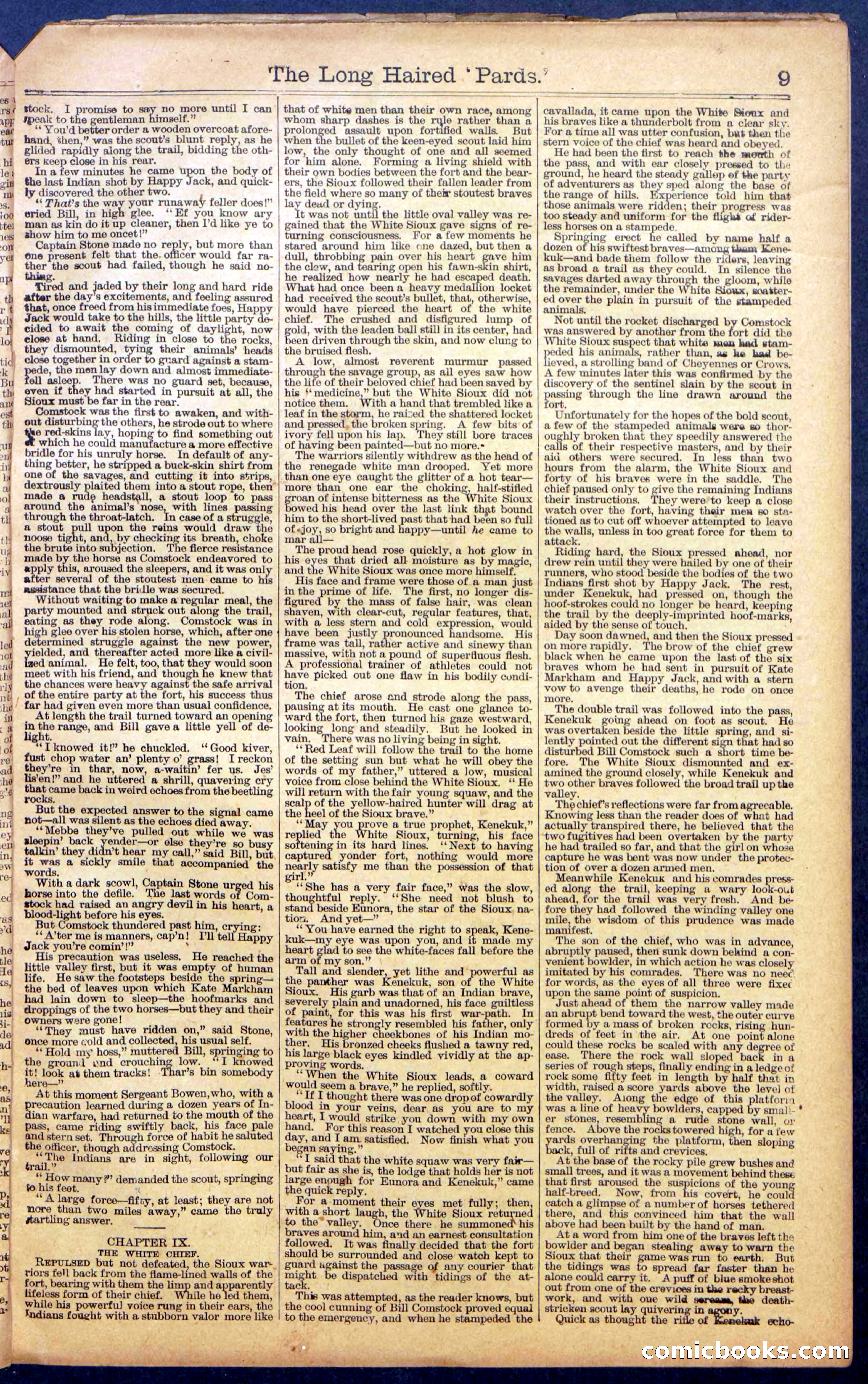 The Long Haired Bards; or, The Tartars of the Plains — page 11 of 36