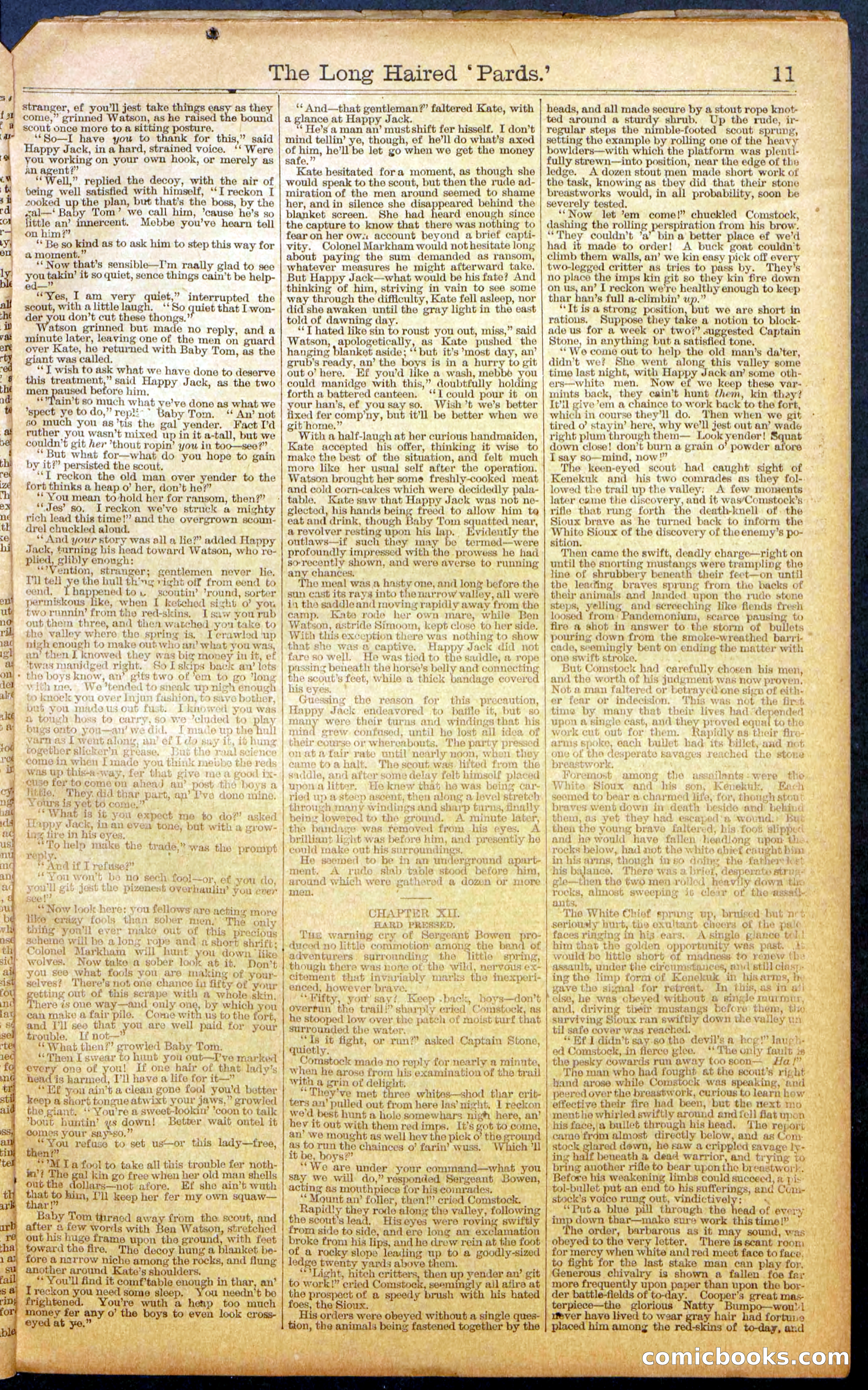 The Long Haired Bards; or, The Tartars of the Plains — page 13 of 36