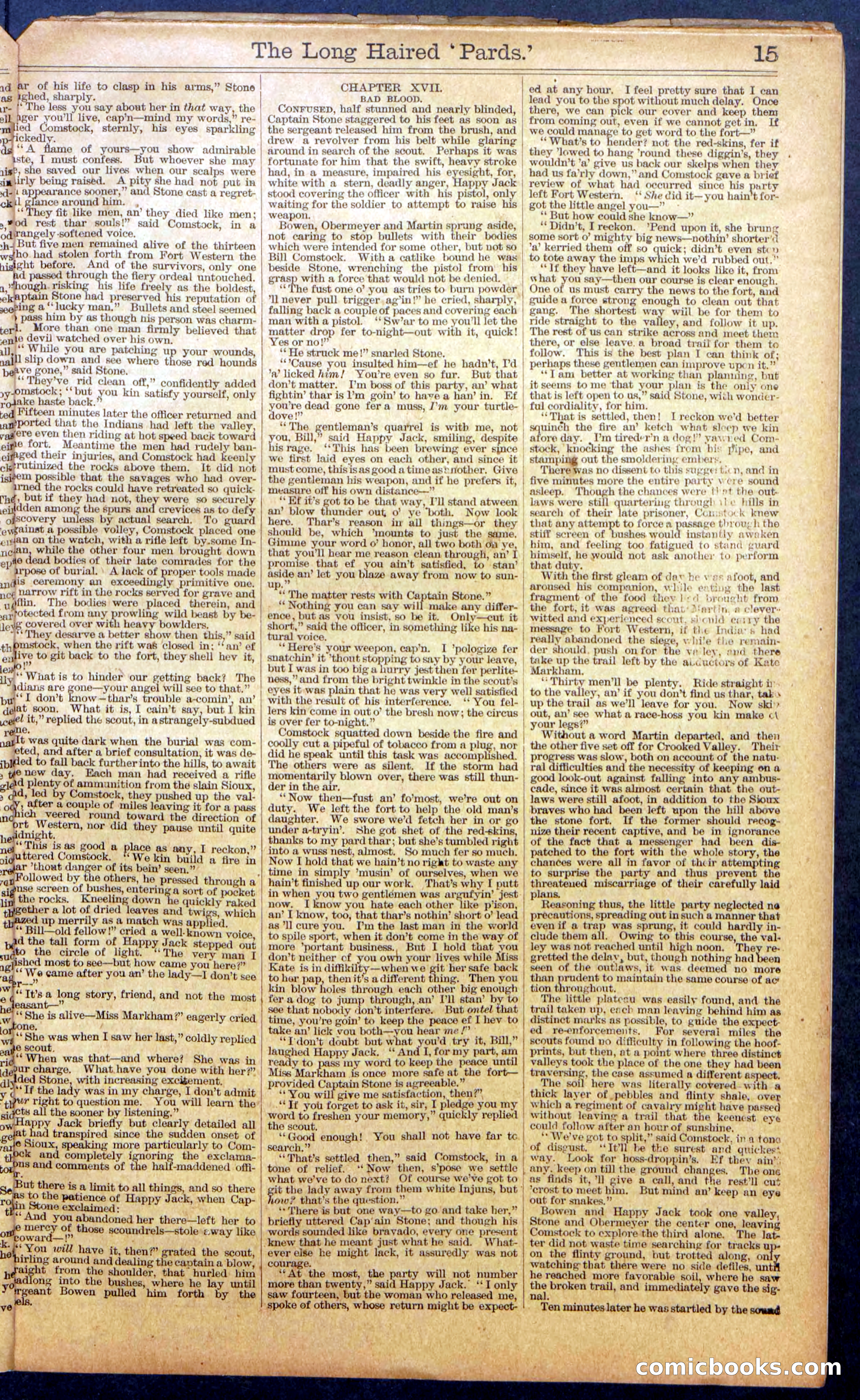 The Long Haired Bards; or, The Tartars of the Plains — page 17 of 36