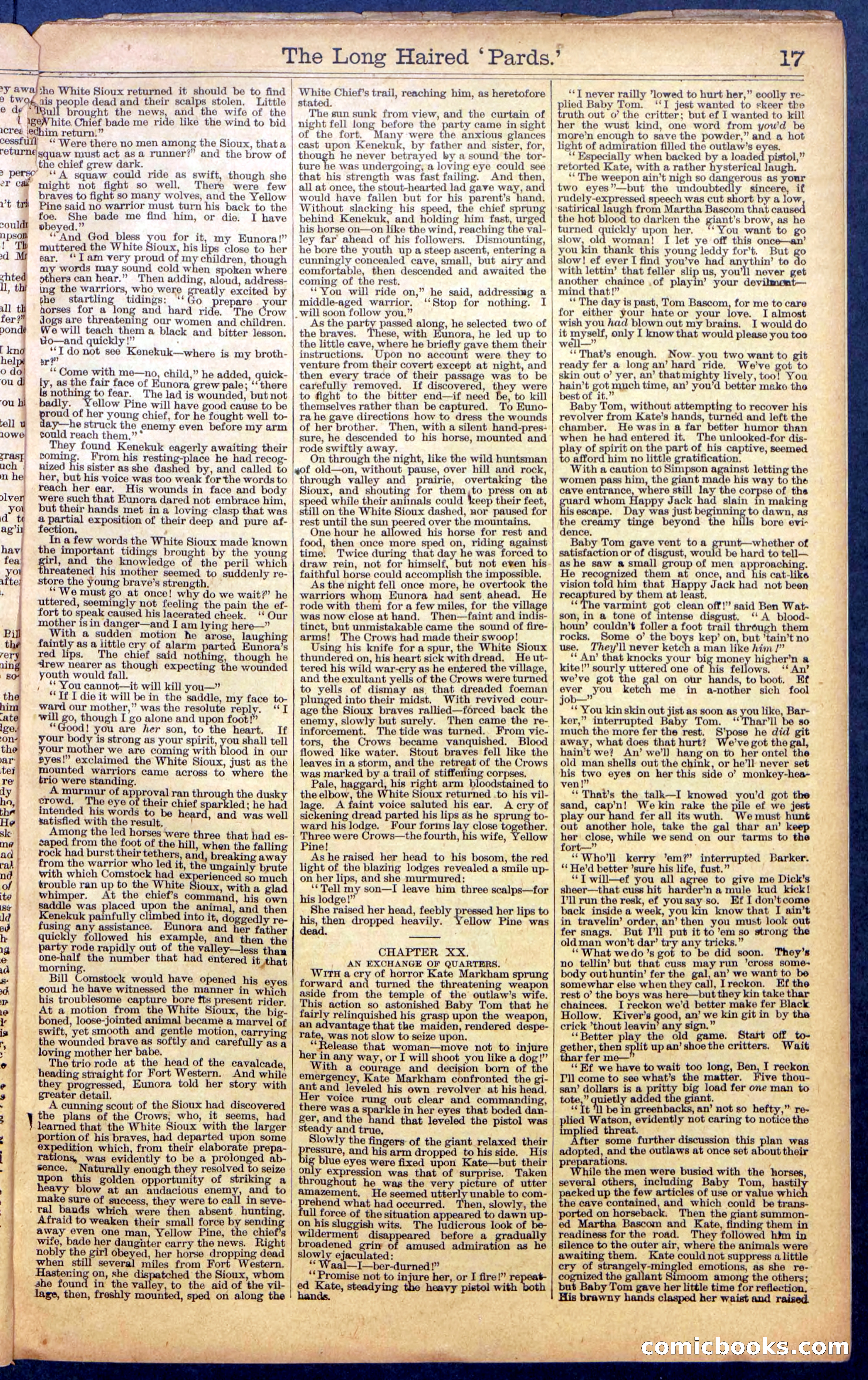 The Long Haired Bards; or, The Tartars of the Plains — page 19 of 36
