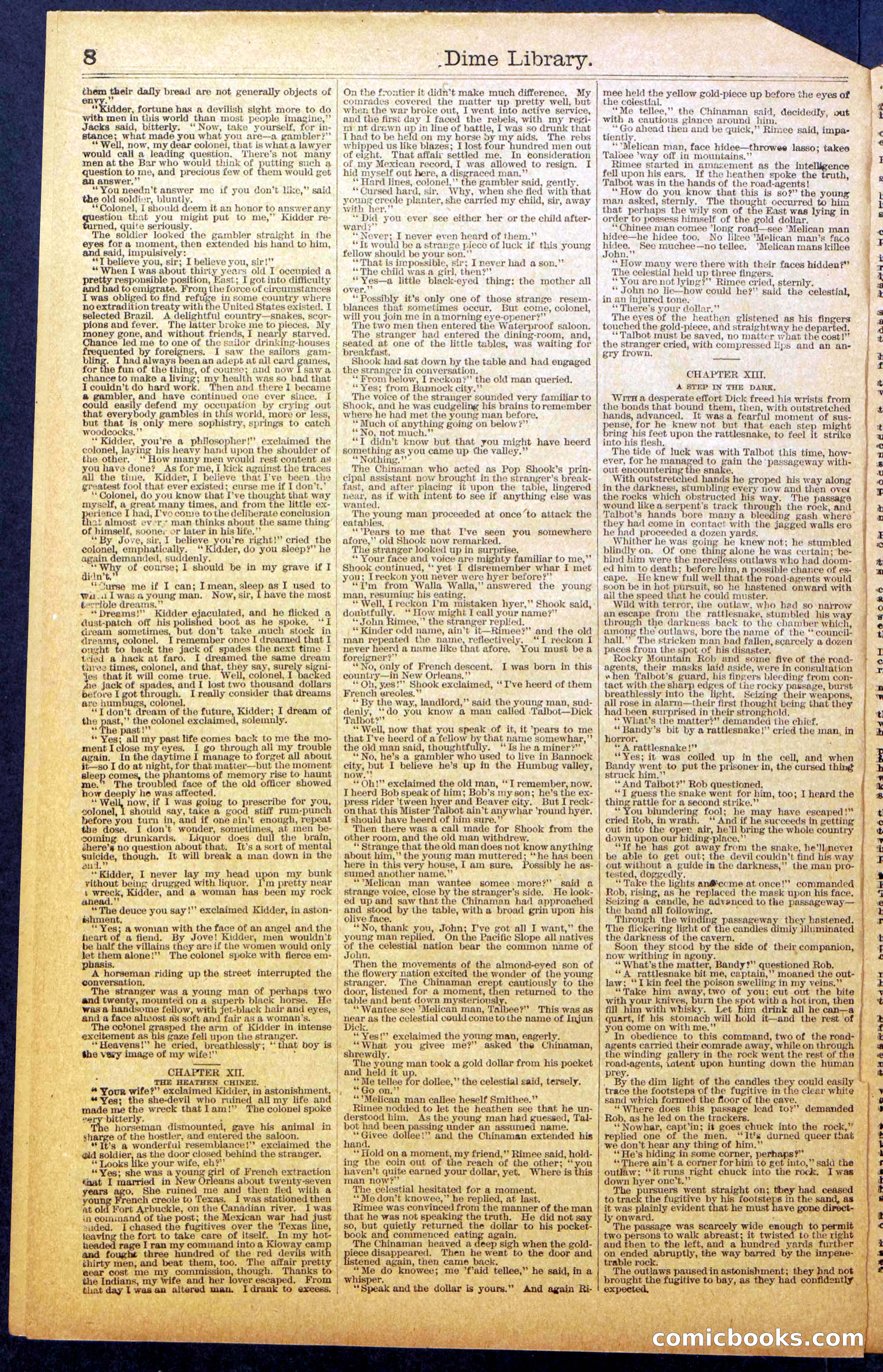 The New York Dime Library No. 988: Rocky Mountain Rob — page 10 of 28